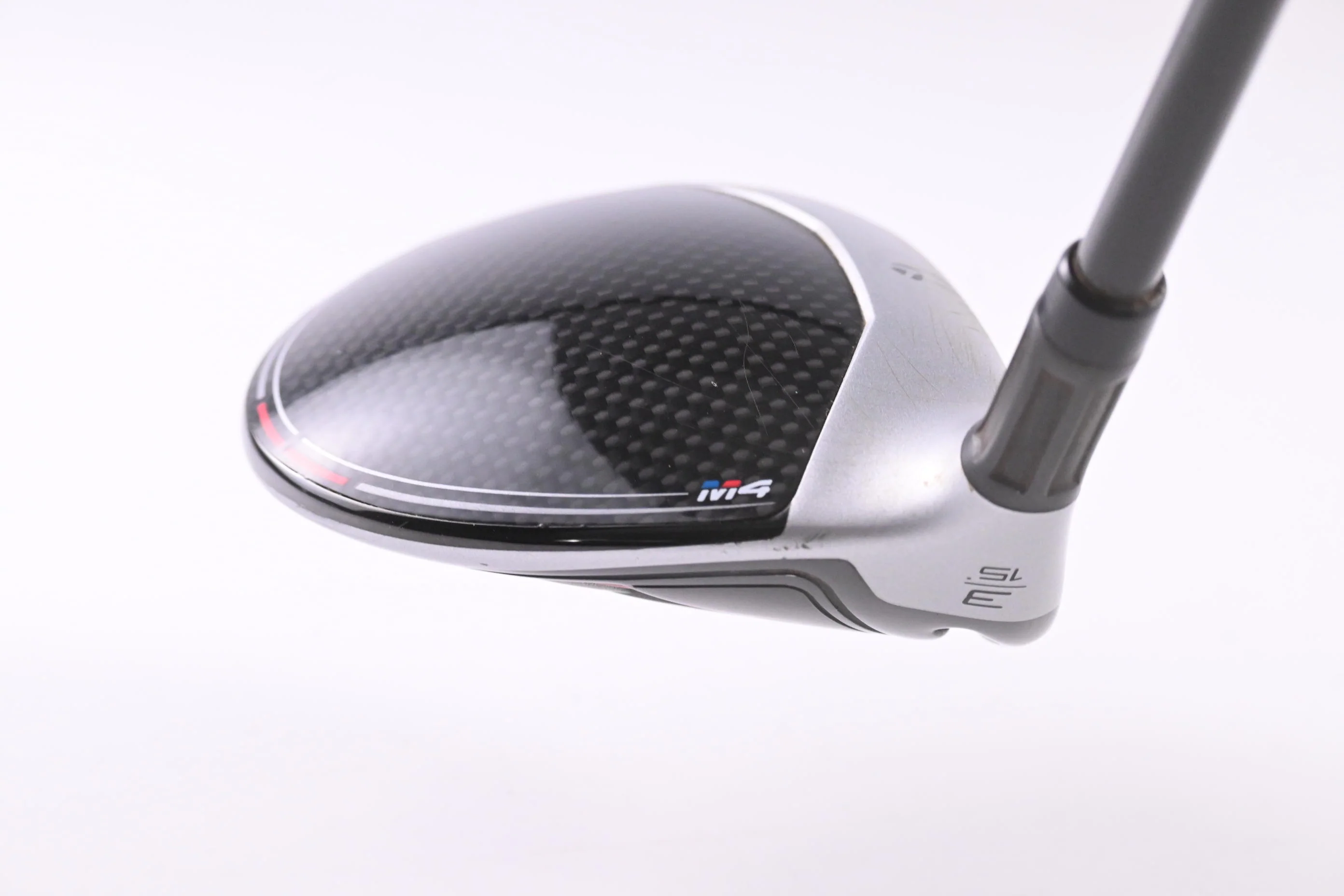 Left Hand Taylormade M4 #3 Wood / 15 Degree / Stiff Flex Atmos Red 6 Shaft - Image 5