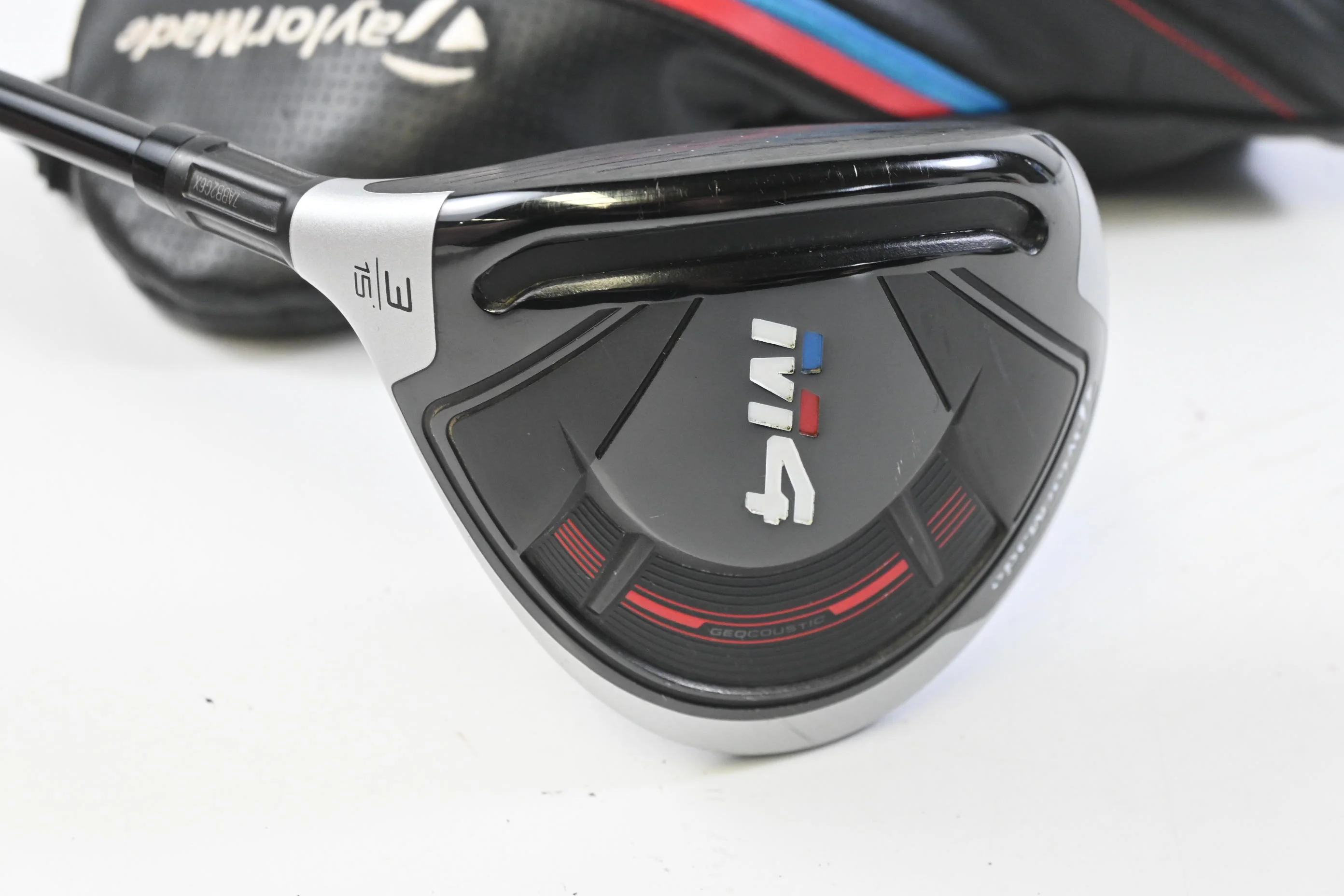 Left Hand Taylormade M4 #3 Wood / 15 Degree / Stiff Flex Fujikura Atmos Red 6 - Image 2
