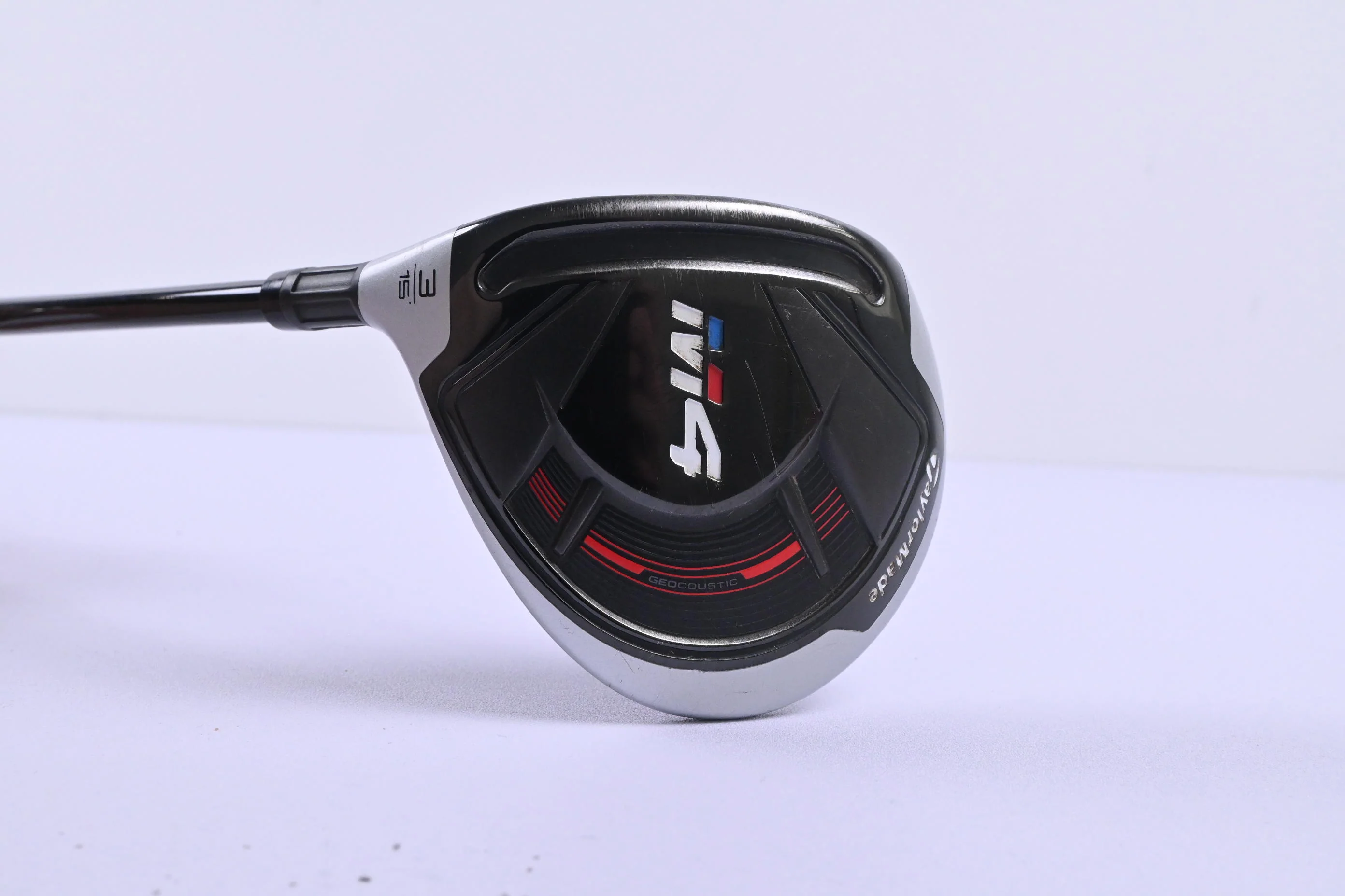Left Hand Taylormade M4 #3 Wood / 15 Degree / Regular Flex Fujikura Atmos Red 5 - Image 2