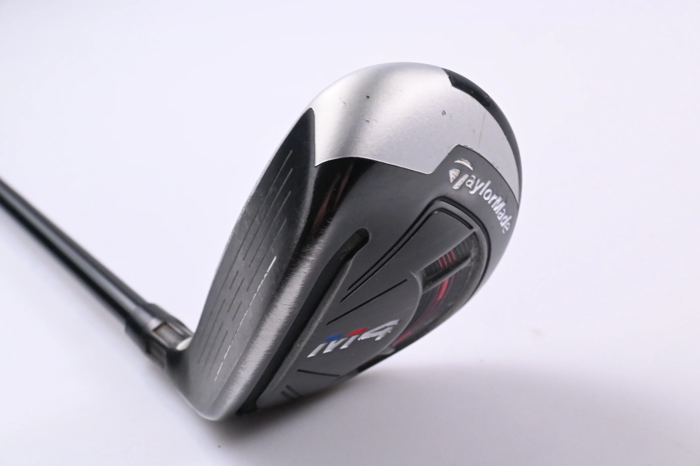 Left Hand Taylormade M4 #3 Hybrid / 19 Degree / Stiff Flex Fujikura Atmos Red 7