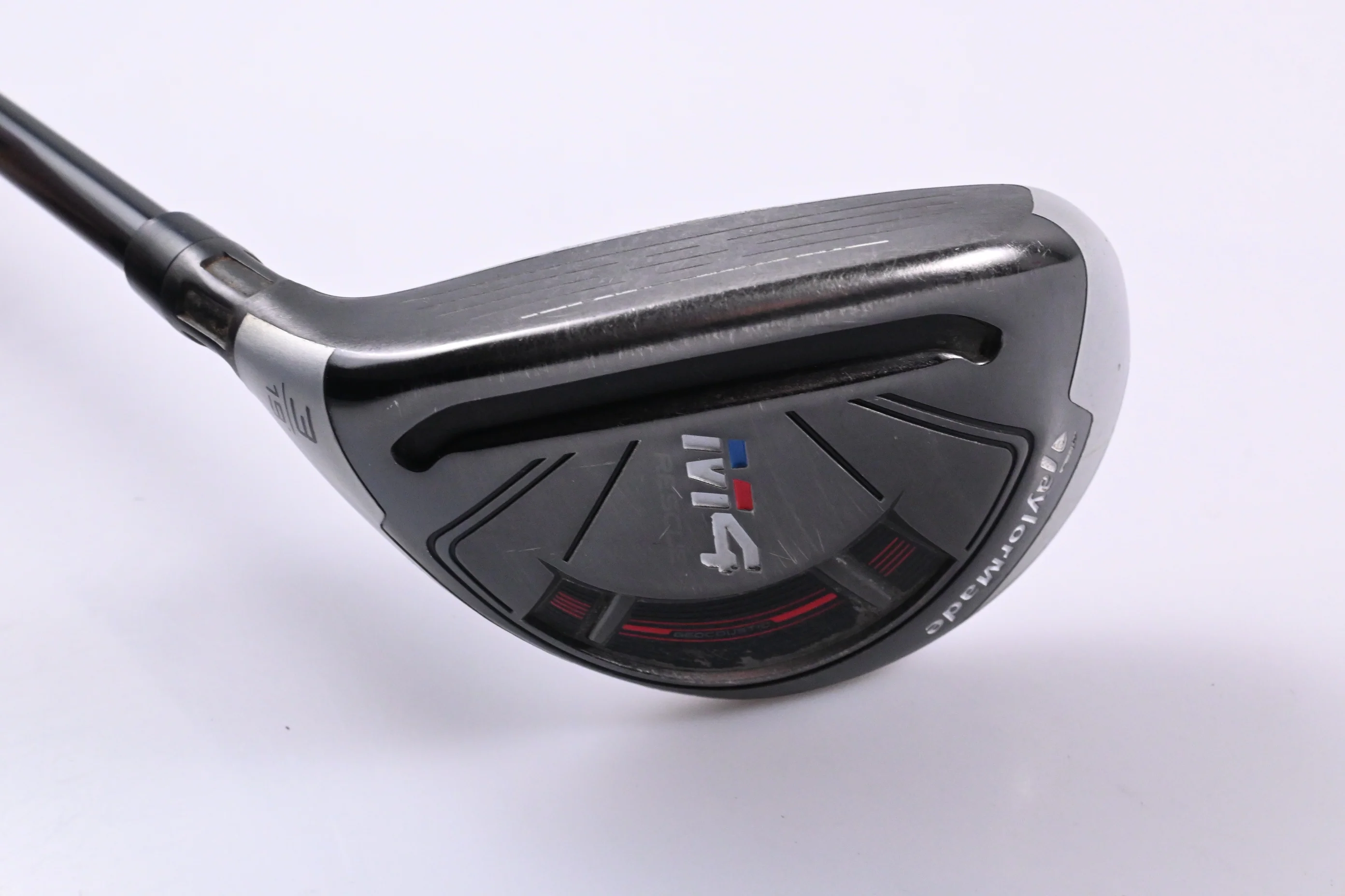 Left Hand Taylormade M4 #3 Hybrid / 19 Degree / Stiff Flex Fujikura Atmos Red 7 - Image 2
