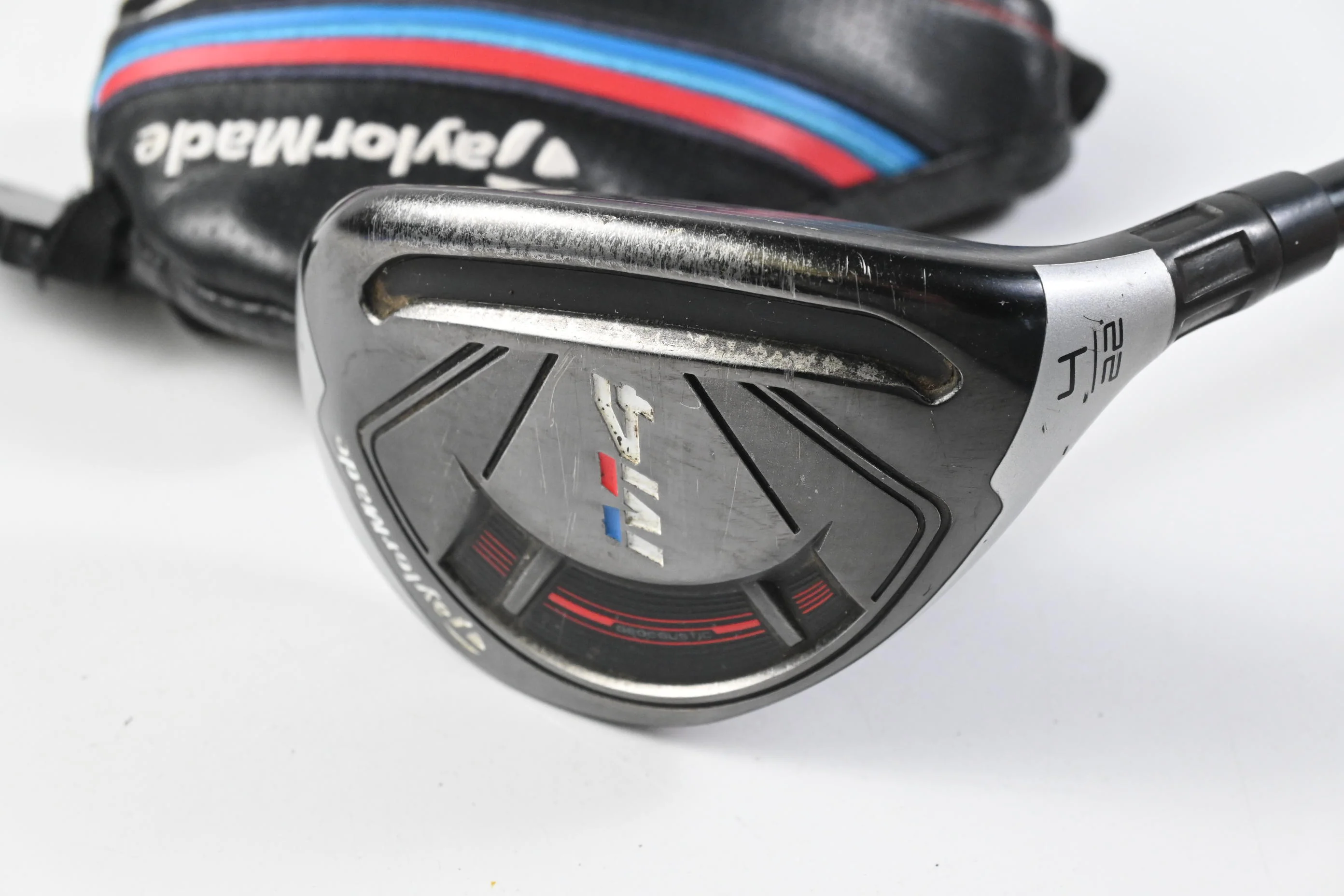 Taylormade M4 #4 Hybrid / 22 Degree / Stiff Flex Fujikura Atmos Red 7 Shaft - Image 2