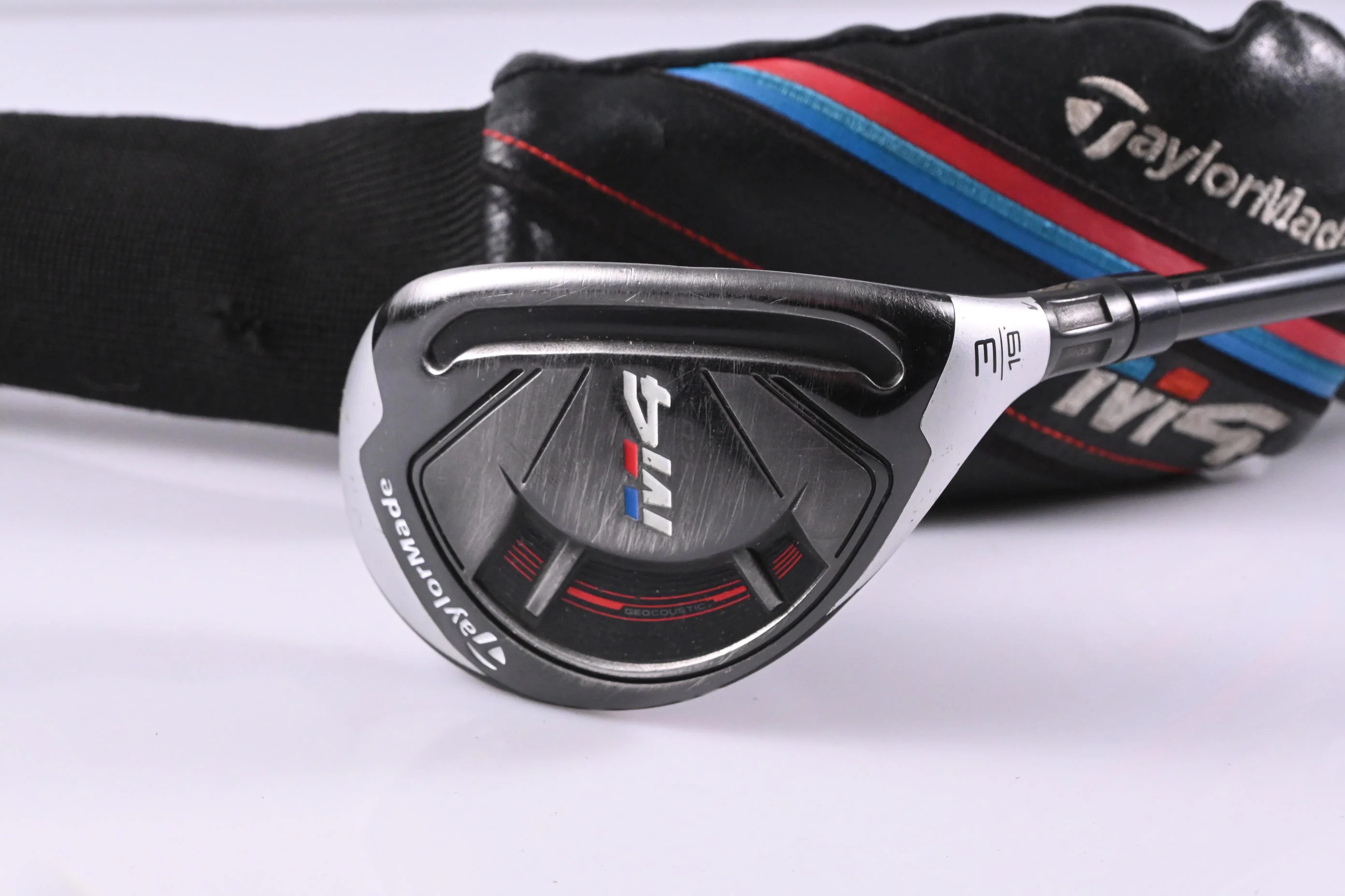 Taylormade M4 #3 Hybrid / 19 Degree / Stiff Flex Fujikura Atmos Red 7 Shaft - Image 2