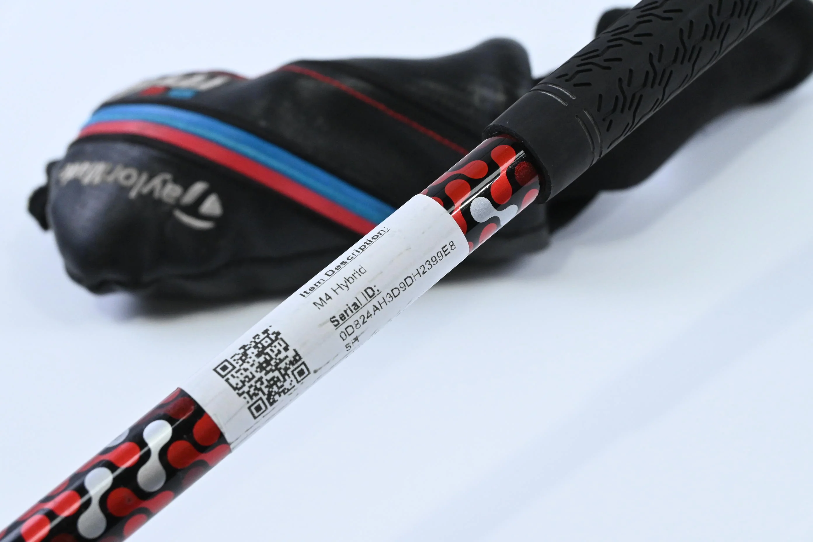Left Hand Taylormade M4 #4 Hybrid / 22 Degree / Regular Flex Atmos Red 6 - Image 7