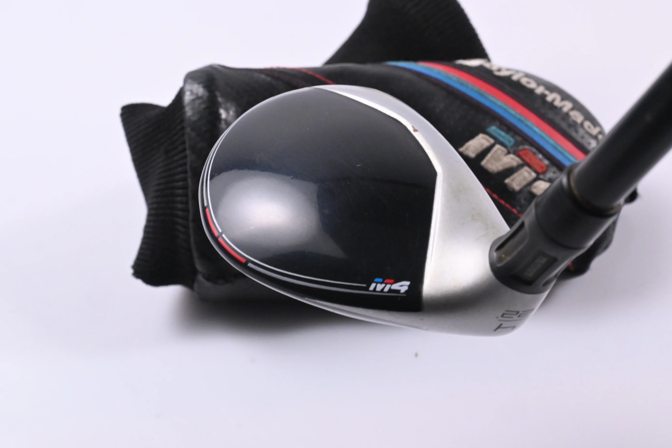 Left Hand Taylormade M4 #4 Hybrid / 22 Degree / Stiff Flex Atmos Red 7 Shaft - Image 5