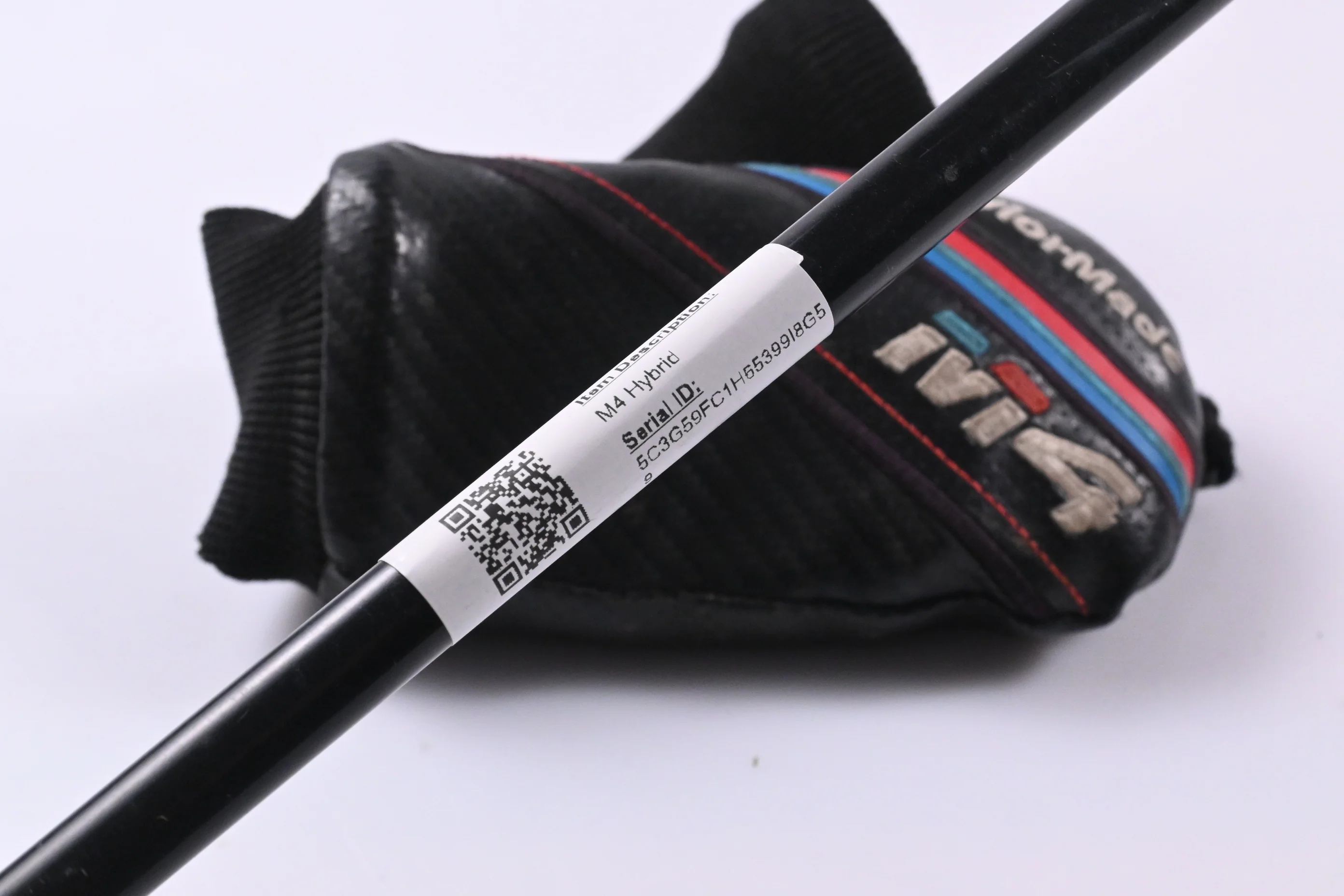 Left Hand Taylormade M4 #4 Hybrid / 22 Degree / Stiff Flex Atmos Red 7 Shaft - Image 7