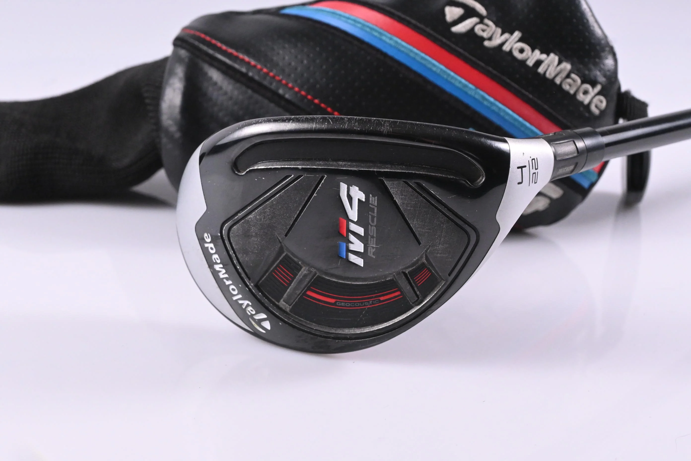 Taylormade M4 #4 Hybrid / 22 Degree / Stiff Flex Fujikura Atmos Red 7 Shaft - Image 2