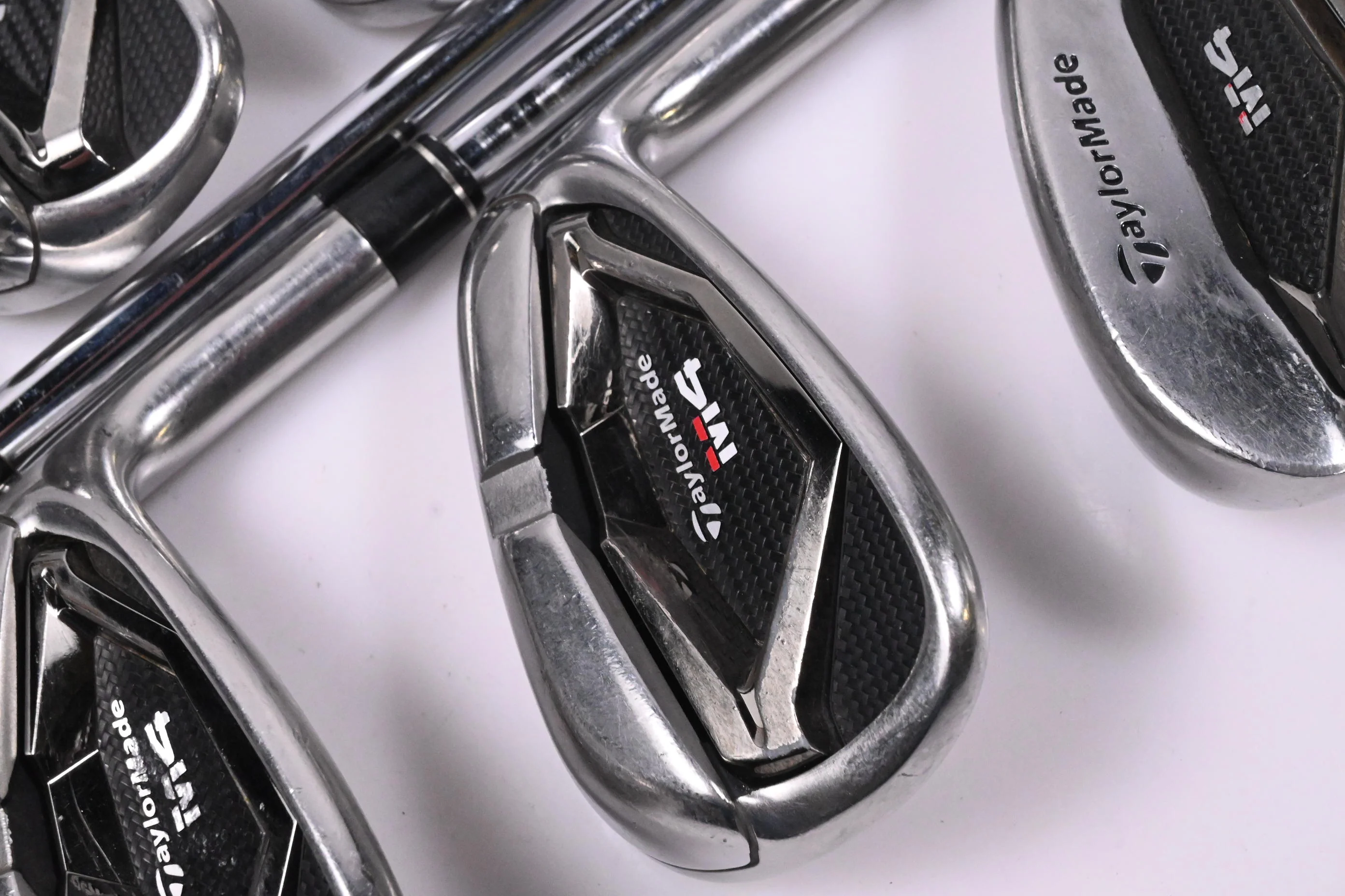 Taylormade M4 Irons / 5-PW+SW / Regular Flex KBS Max 85 Shafts