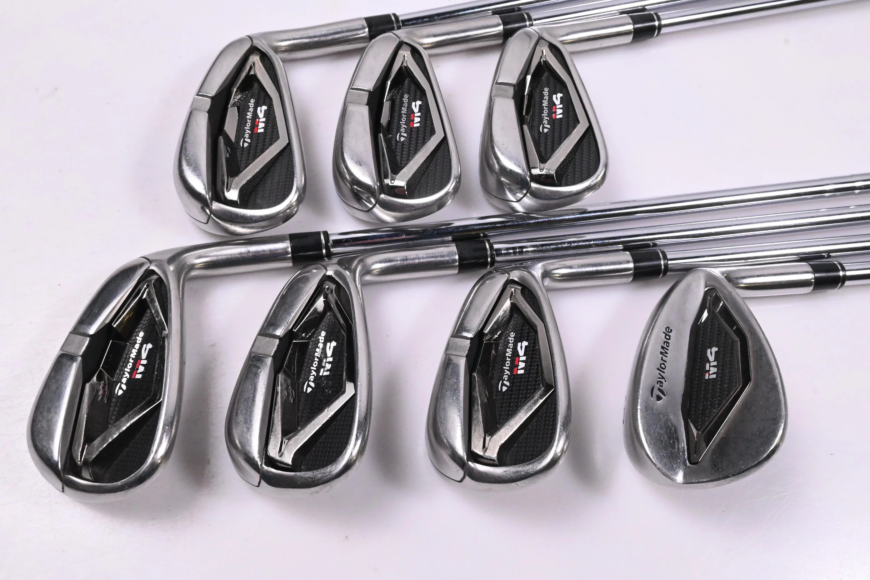 Taylormade M4 Irons / 5-PW+SW / Regular Flex KBS Max 85 Shafts - Image 2