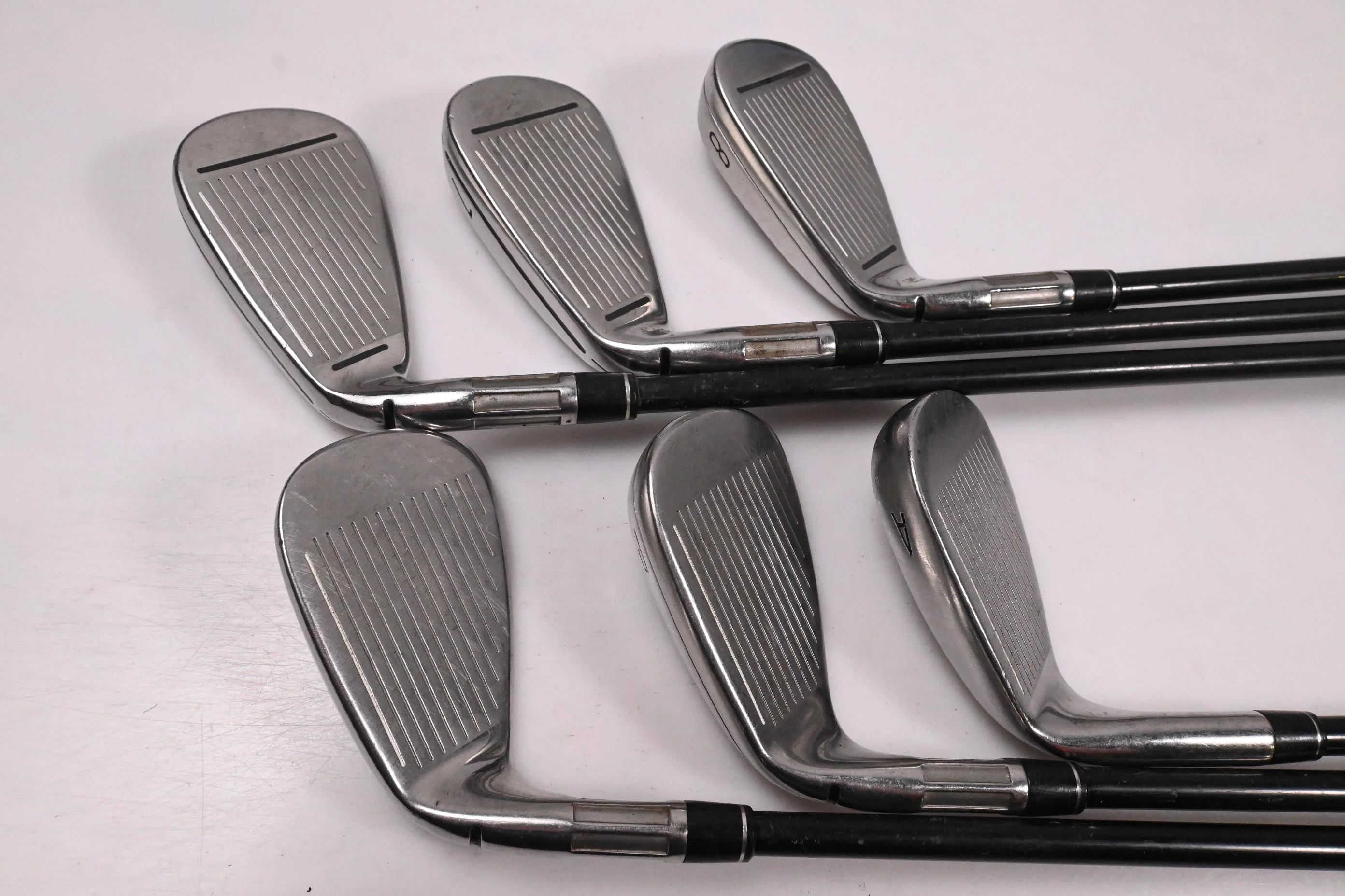 Taylormade M4 Irons / 6-PW+GW / Senior Flex Fujikura Atmos Red 5 Shafts - Image 4