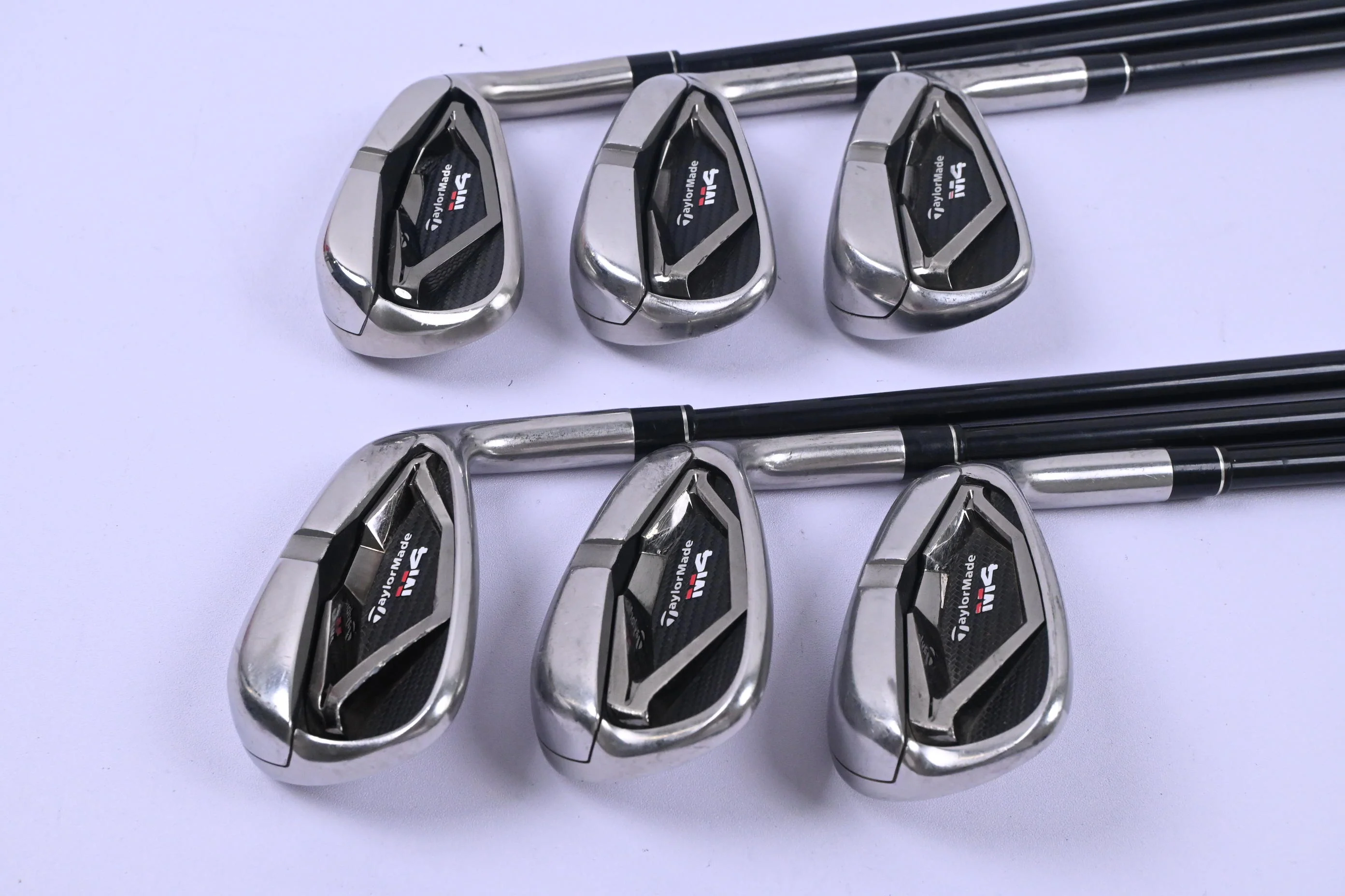 Taylormade M4 Irons / 5-PW / Senior Flex Fujikura Atmos Red 5 Shafts - Image 2