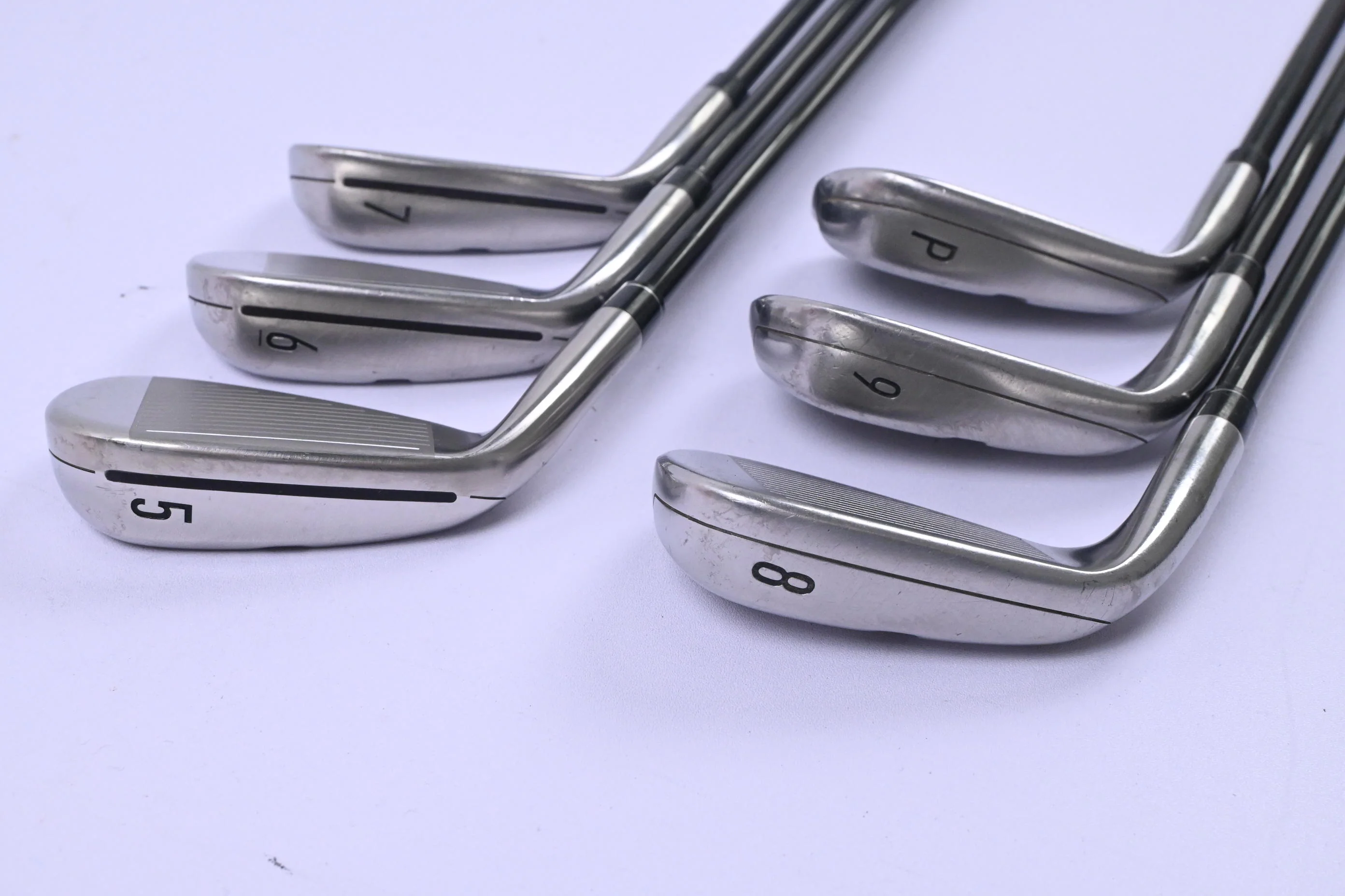 Taylormade M4 Irons / 5-PW / Senior Flex Fujikura Atmos Red 5 Shafts - Image 4