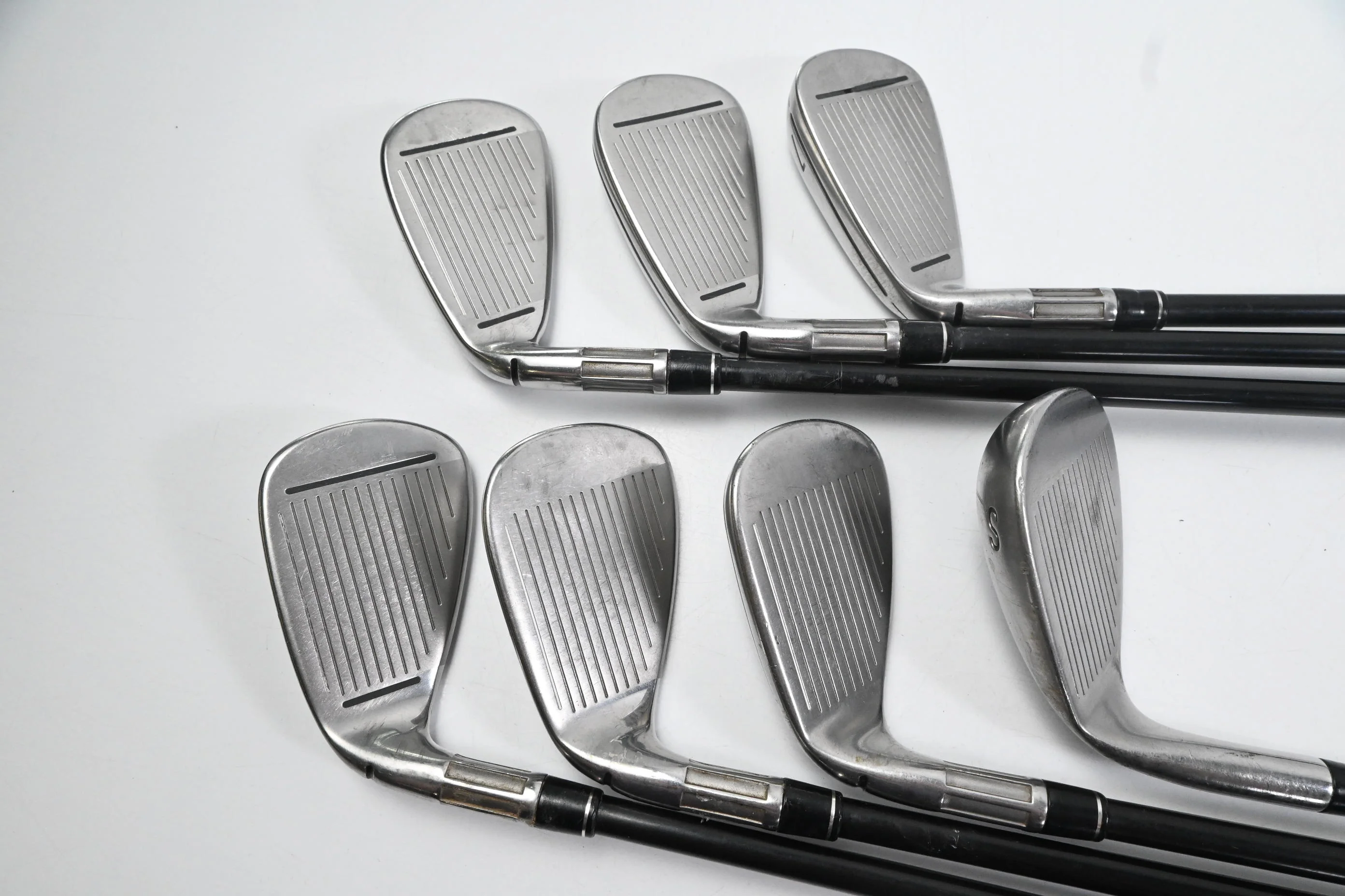 Taylormade M4 Irons / 5-PW+SW / Regular Flex Fujikura Atmos Red 6 Shafts - Image 3