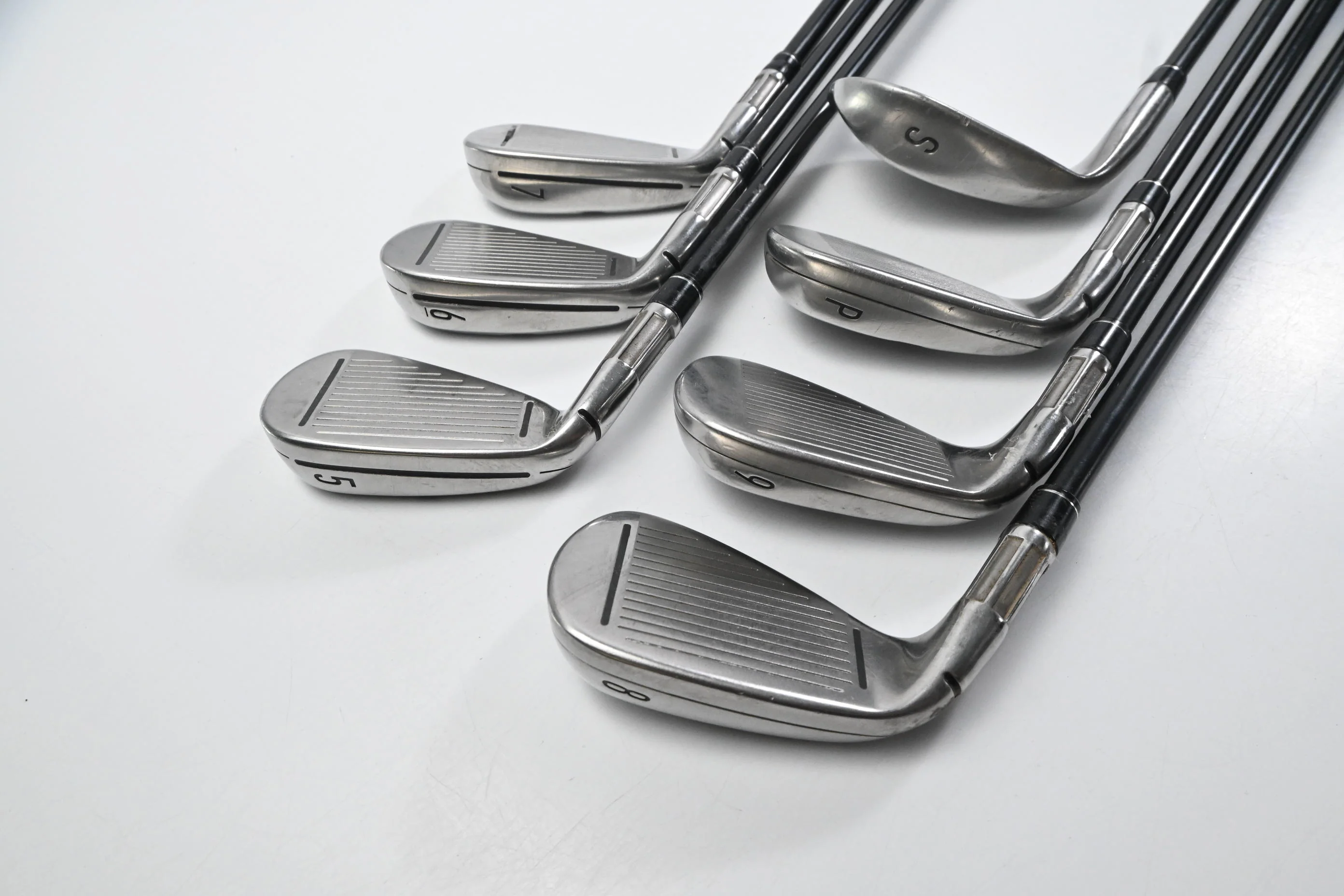 Taylormade M4 Irons / 5-PW+SW / Regular Flex Fujikura Atmos Red 6 Shafts - Image 4