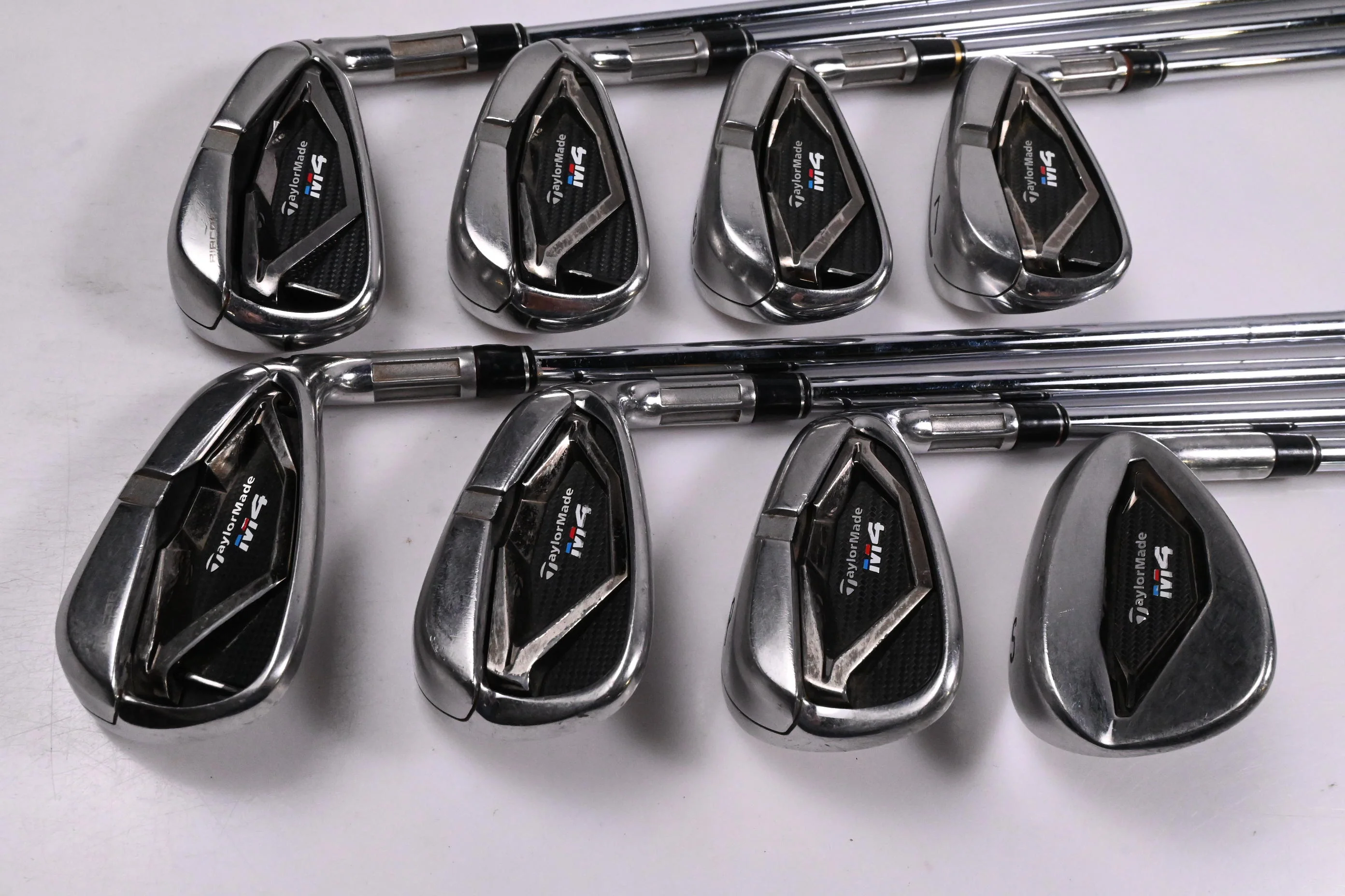 Taylormade M4 Irons / 4-PW+SW / Regular Flex KBS MAX 85 Shafts - Image 2