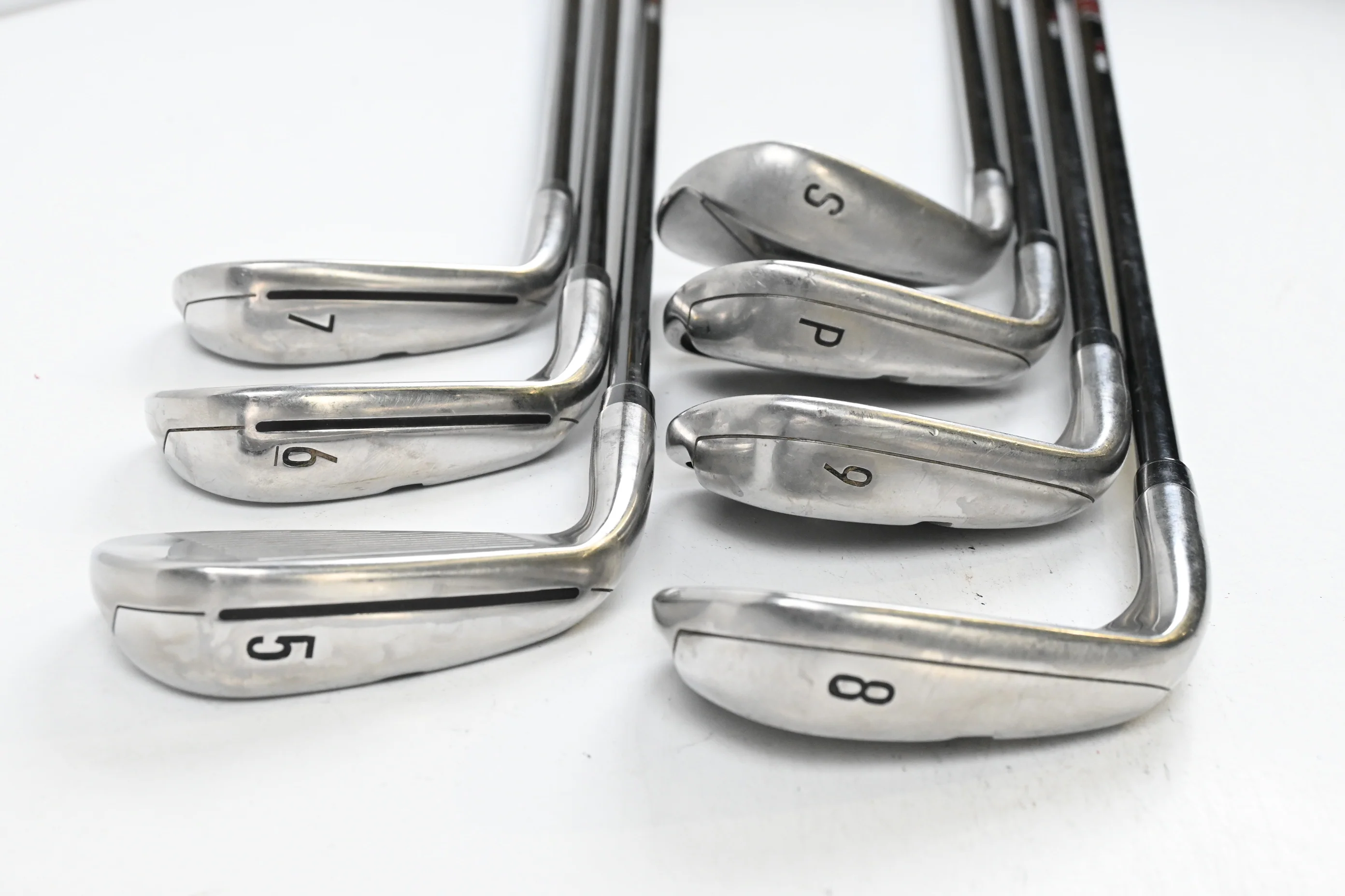 Taylormade M4 Irons / 5-PW+SW / Regular Flex Fujikura Atmos Red 6 Shafts - Image 4