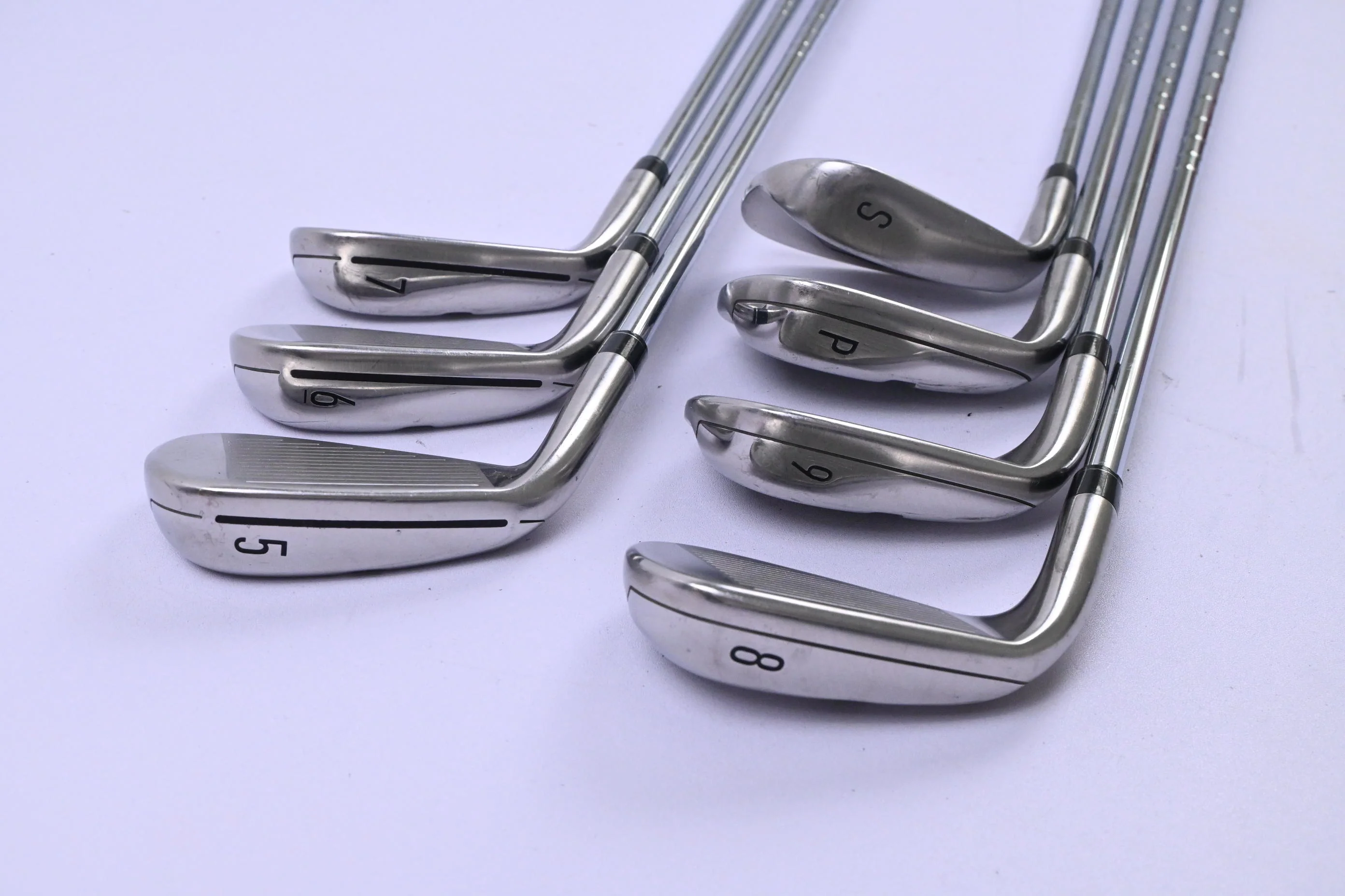 Taylormade M4 Irons / 5-PW+SW / Regular Flex KBS MAX 85 Shafts - Image 4