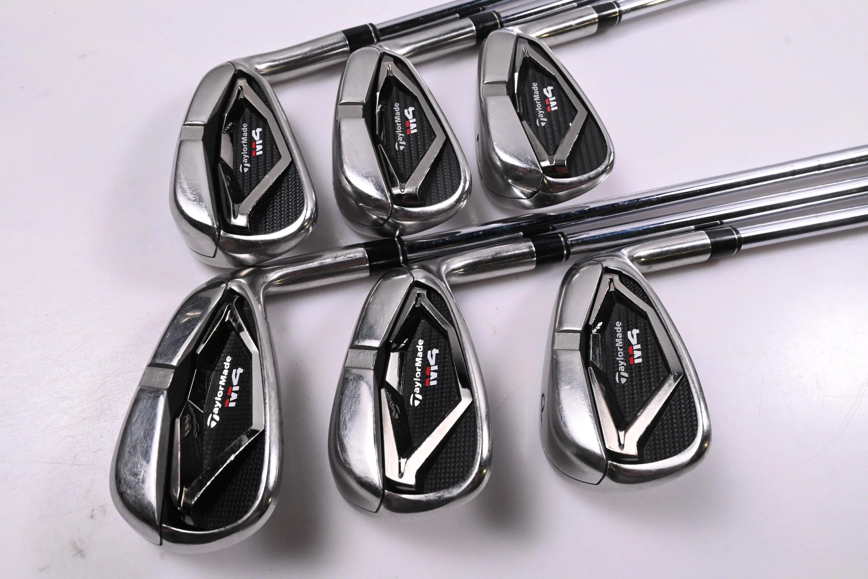 Taylormade M4 Irons / 5-PW / Stiff Flex KBS MAX 85 Shafts - Image 2