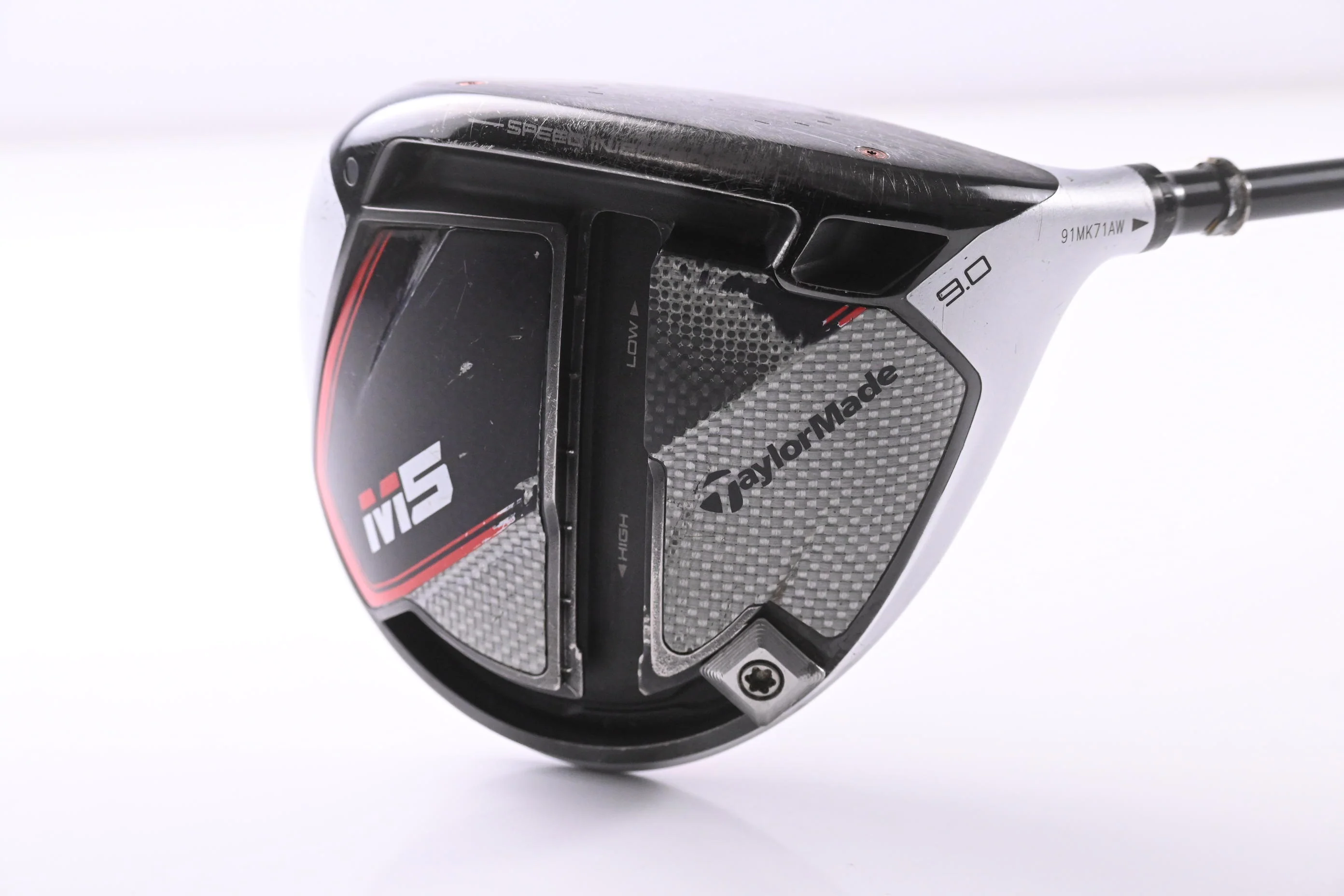 Taylormade M5 Driver / 9 Degree / Stiff Flex Mitsubishi Kuro Kage White 60 - Image 2