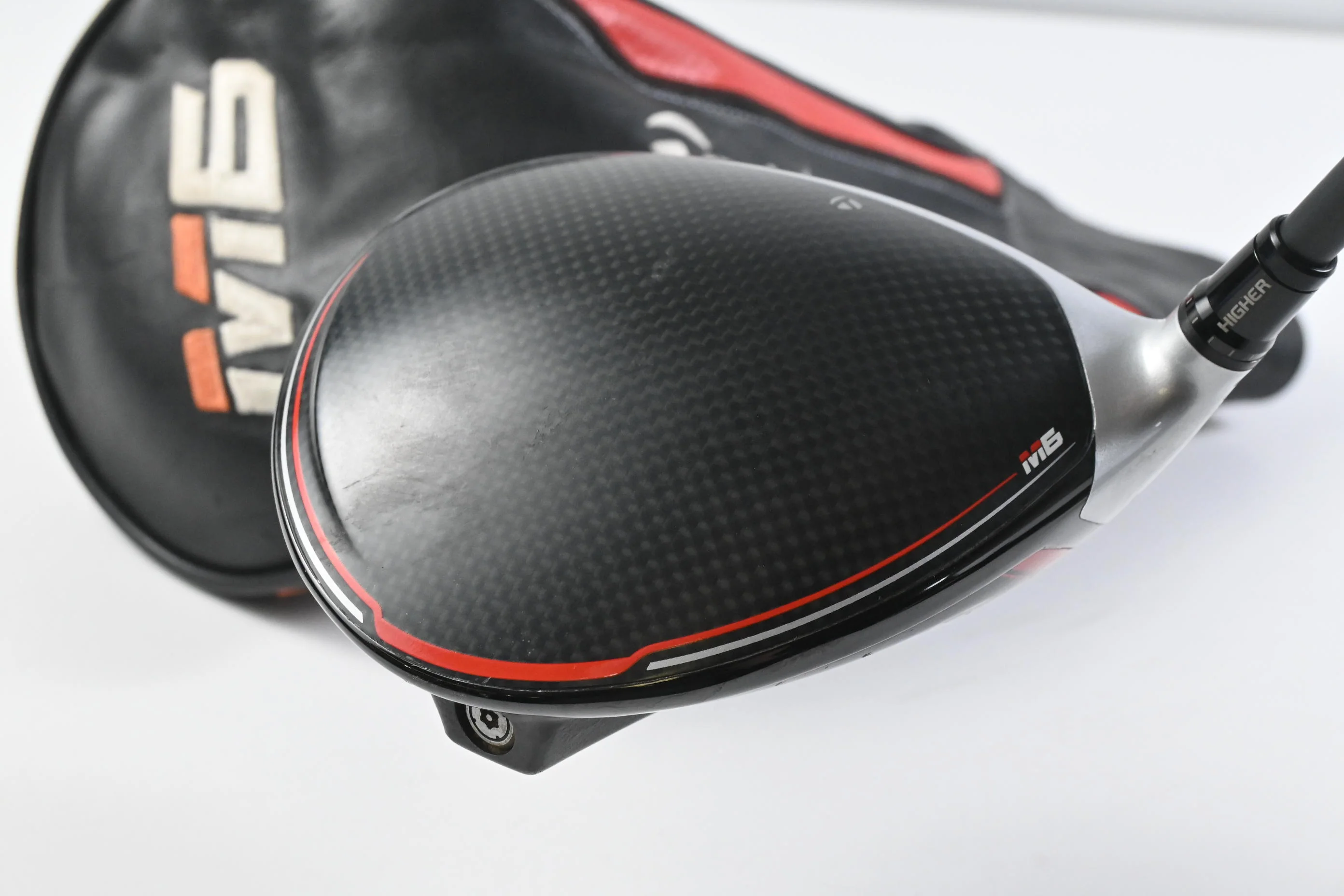 Left Hand Taylormade M6 Driver / 10.5 Degree / Stiff Flex HZRDUS Smoke Black 70 - Image 5