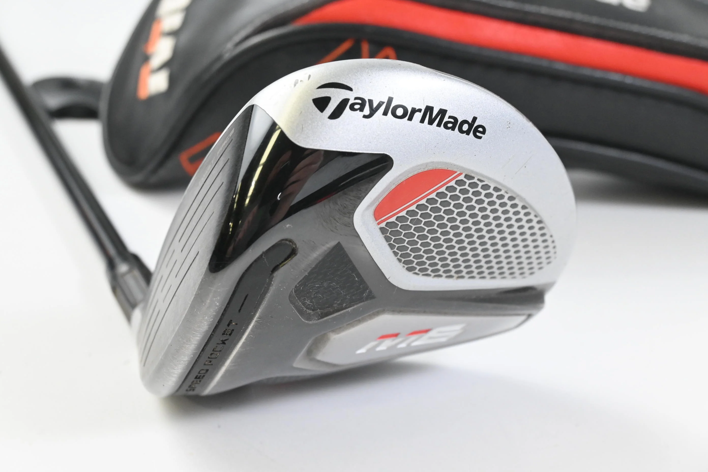 Left Hand Taylormade M6 #3 Wood / 15 Degree / Regular Flex Fujikura Atmos Red 5