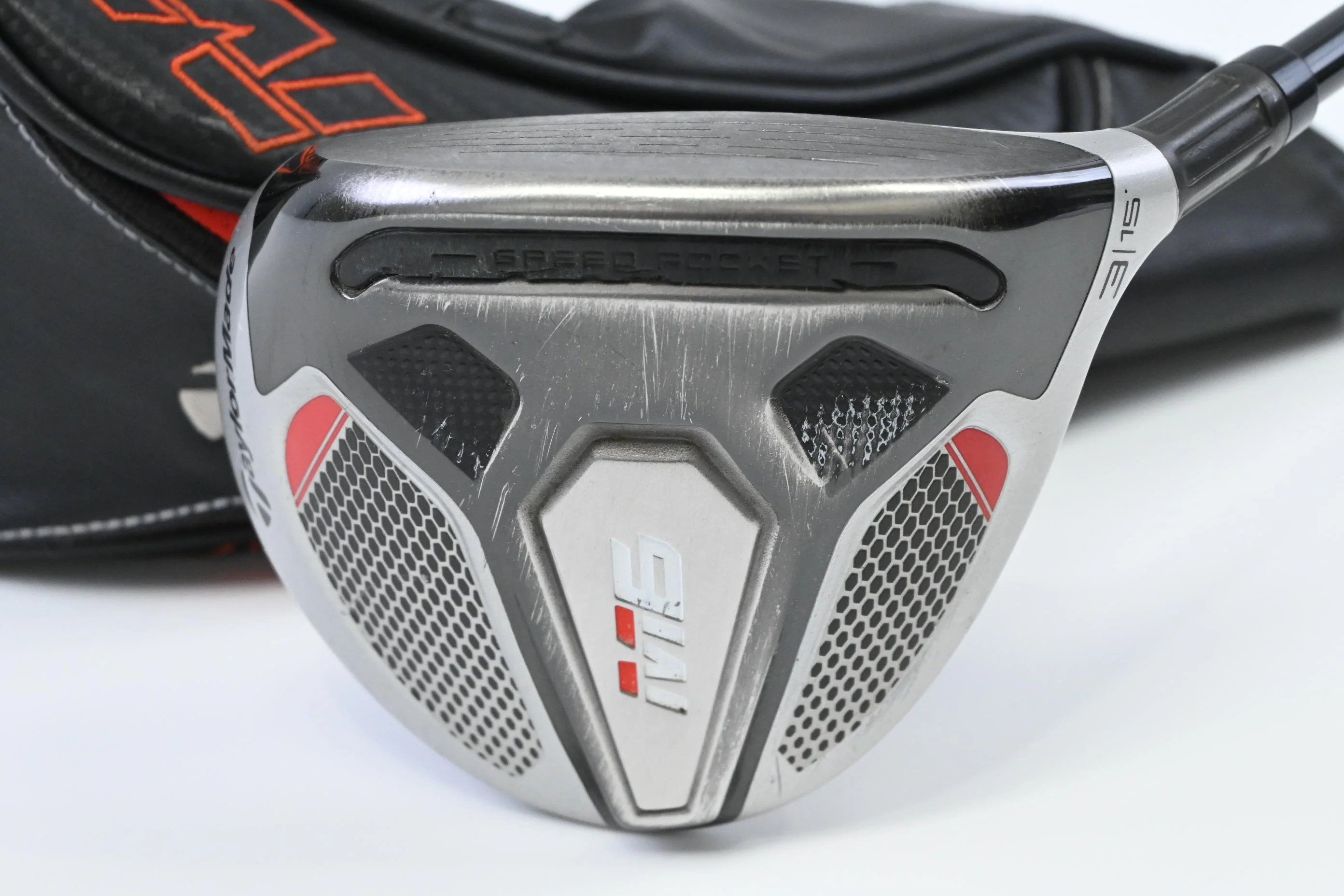 Taylormade M6 #3 Wood / 15 Degree / Regular Flex Fujikura Atmos Orange 5 Shaft - Image 2