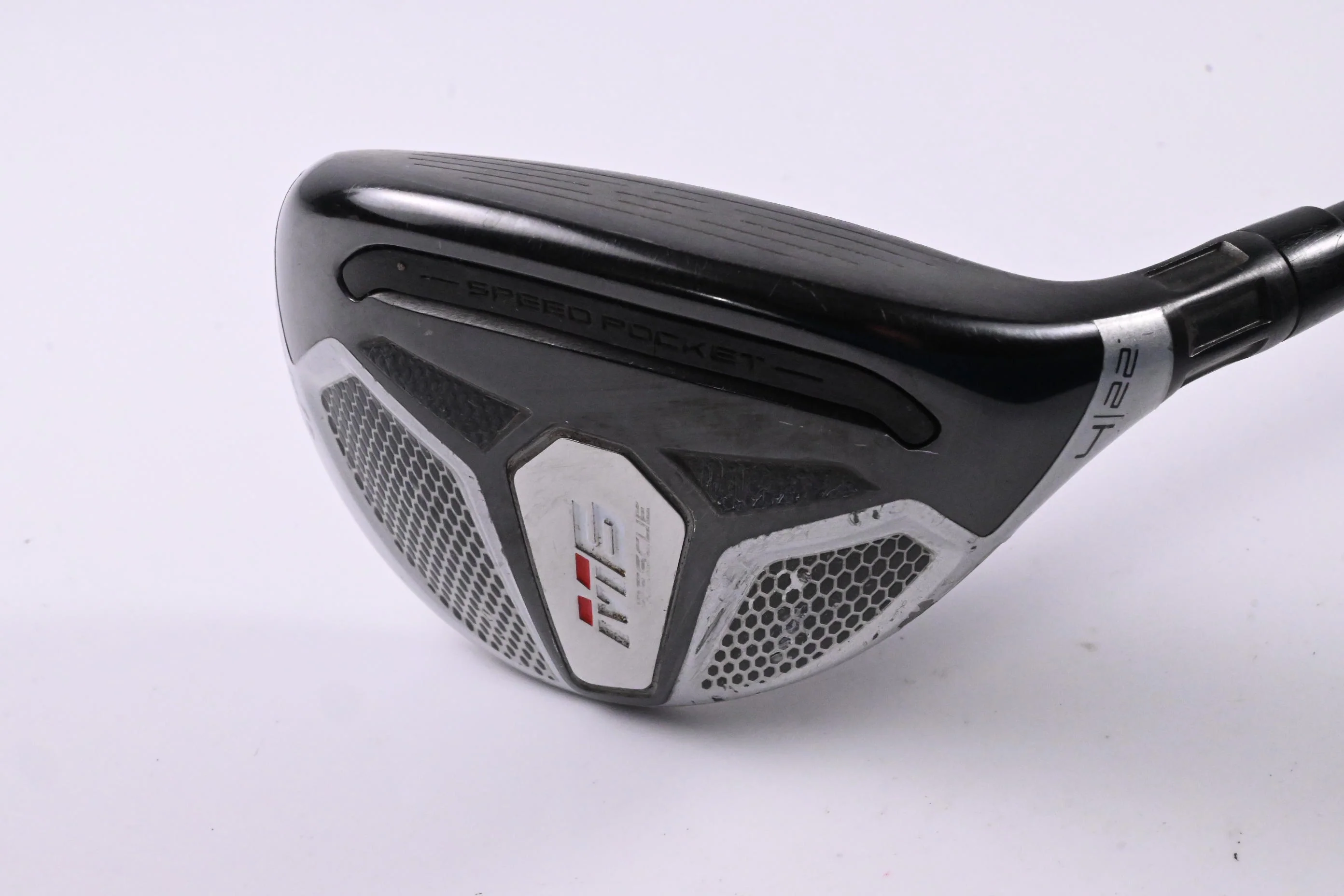 Taylormade M6 #4 Hybrid / 22 Degree / Regular Flex Fujikura Atmos Orange 6 Shaft - Image 2