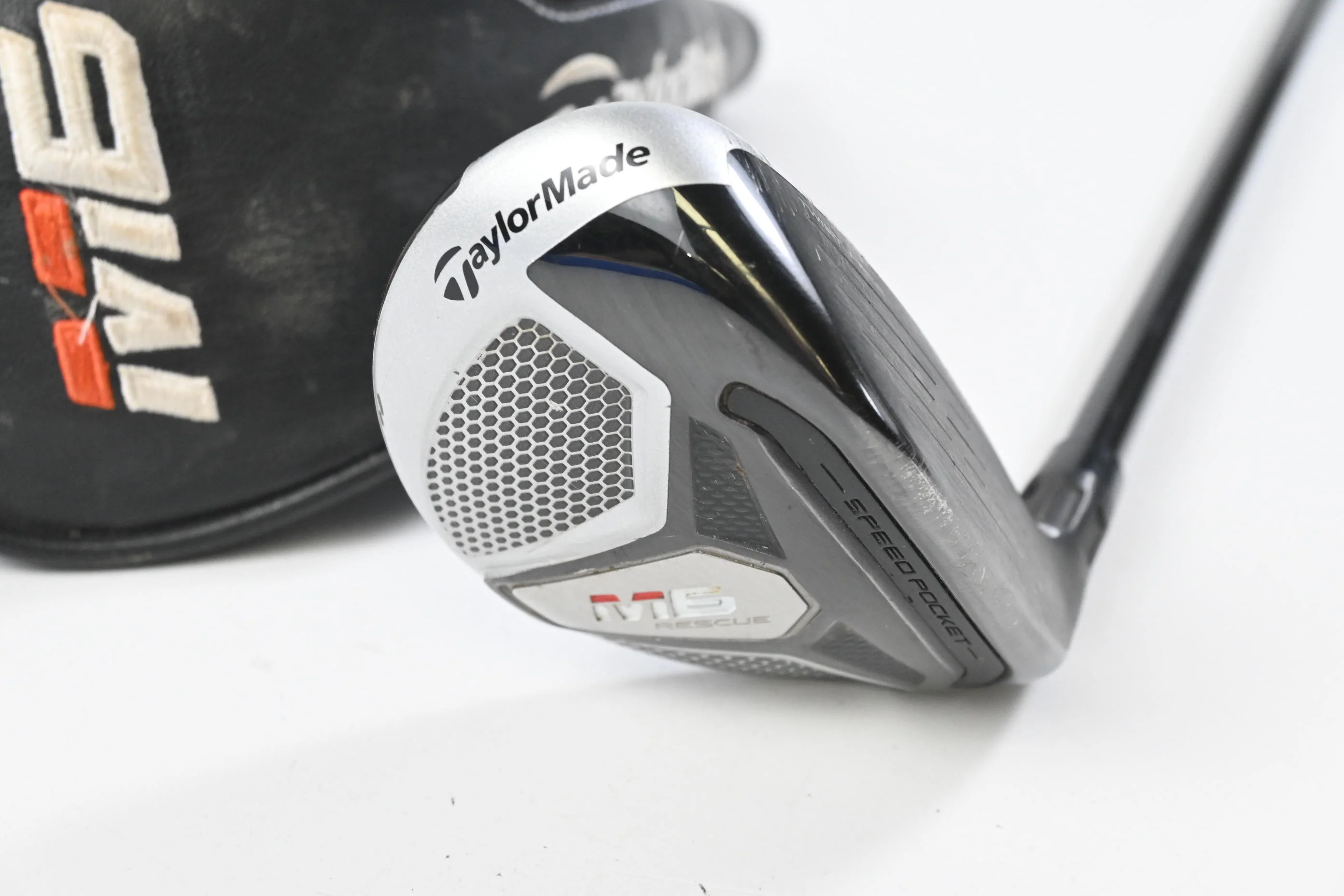 Taylormade M6 #3 Hybrid / 19 Degree / Stiff Flex Fujikura Atmos Red 7 Shaft