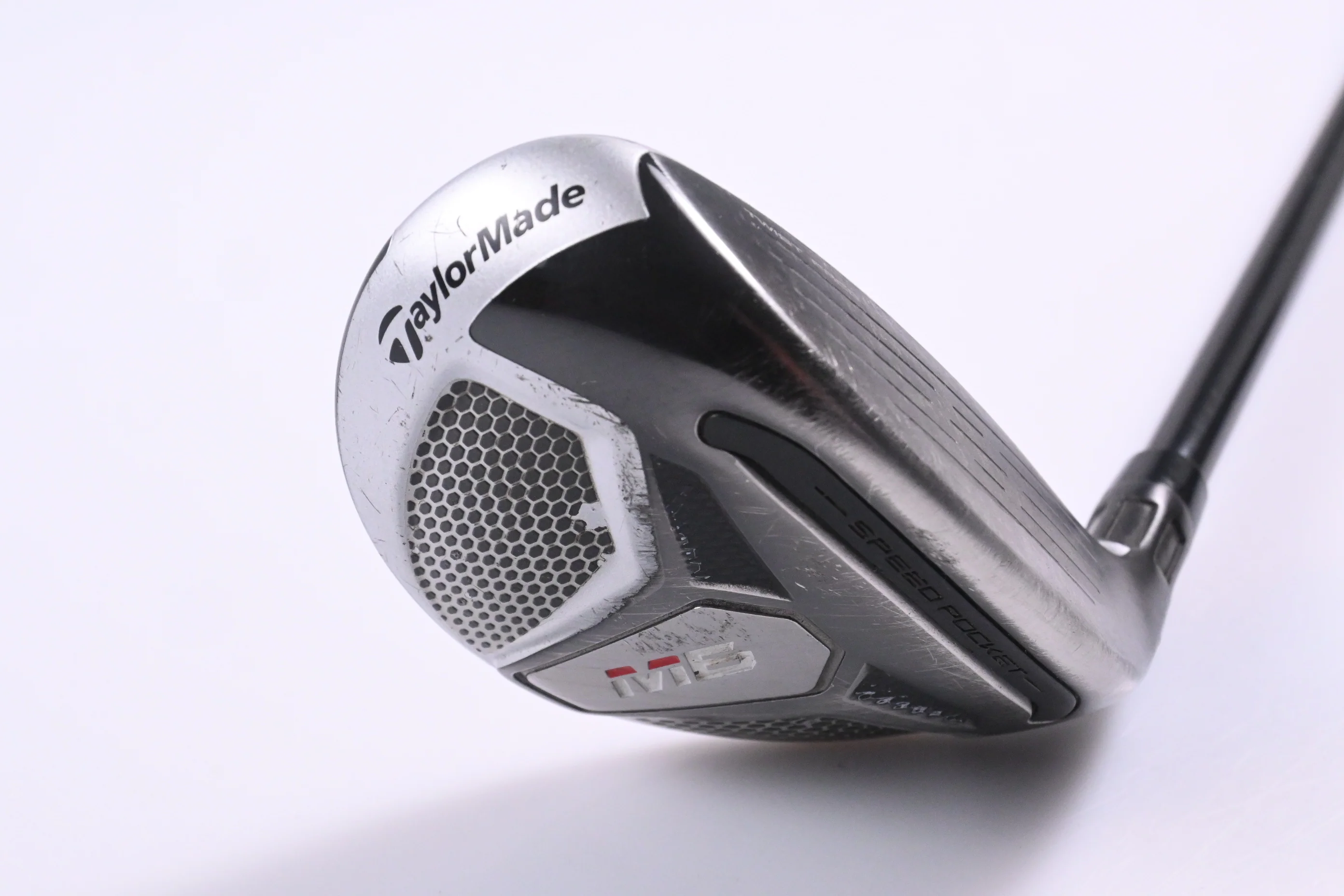 Taylormade M6 #4 Hybrid / 22 Degree / Regular Flex Fujikura Atmos Orange 6 Shaft