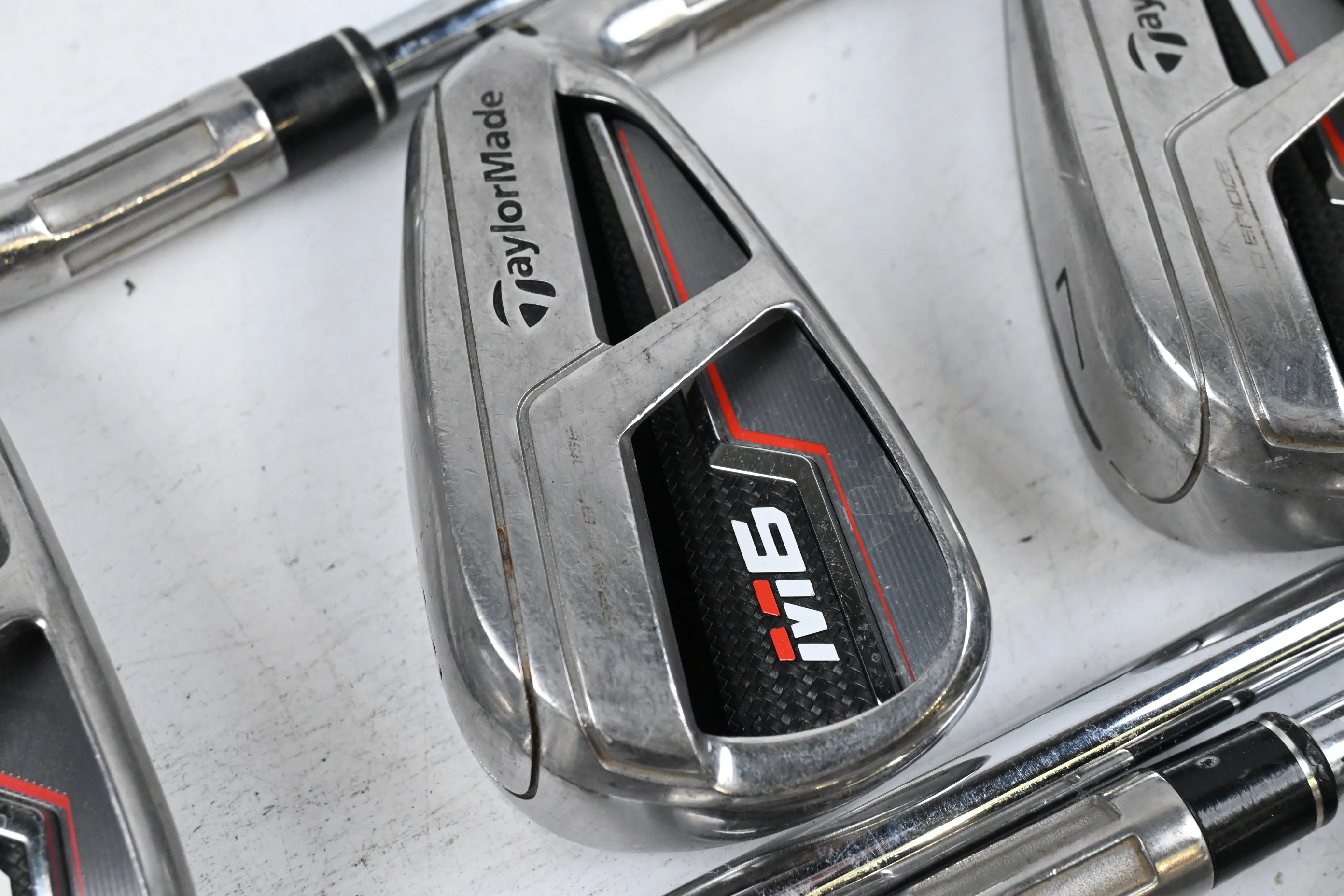 Taylormade M6 Irons / 5-PW / Stiff Flex KBS MAX 85 Shafts
