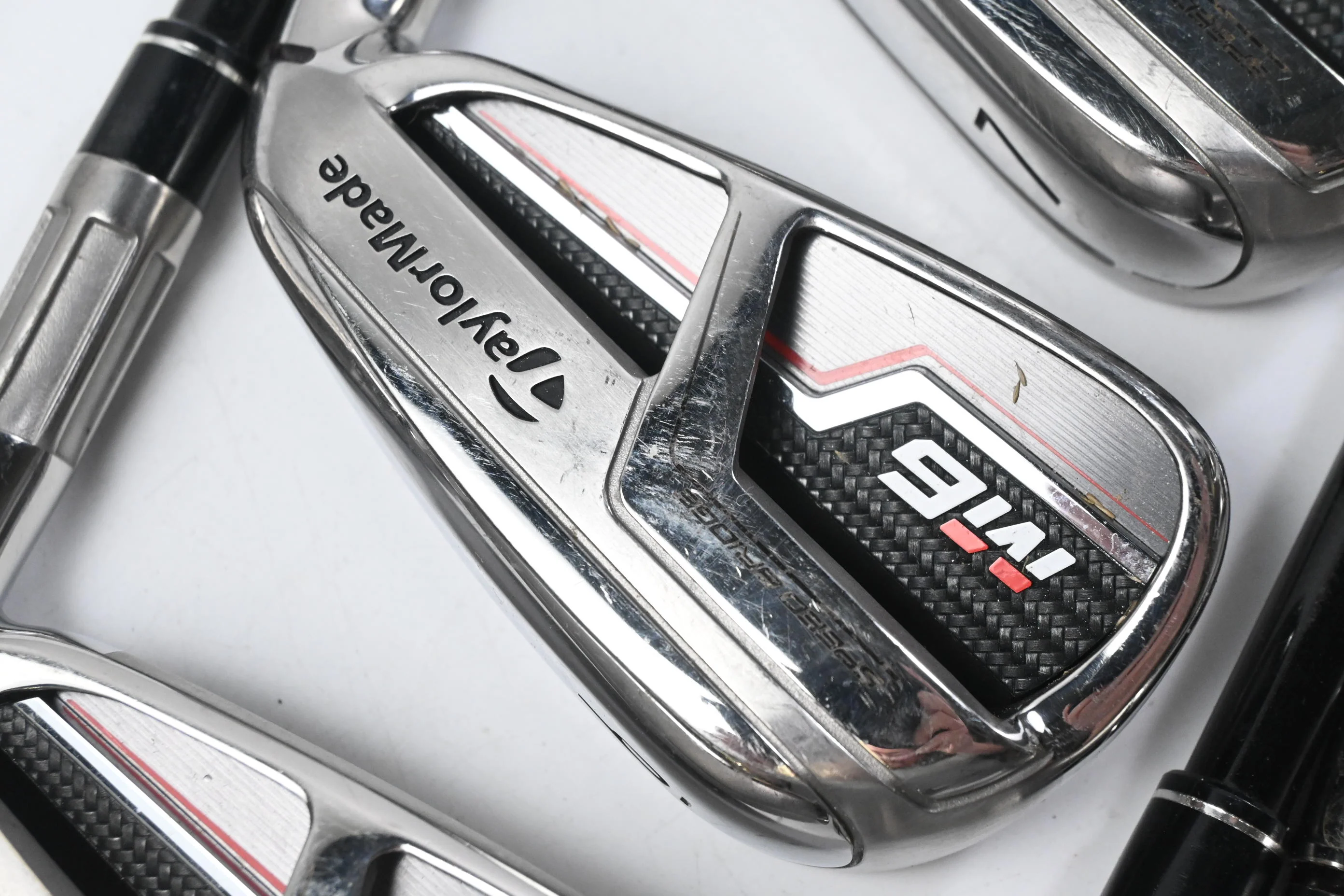 Taylormade M6 Irons / 5-PW+GW+SW / Senior Flex Fujikura Atmos Orange 5 Shafts