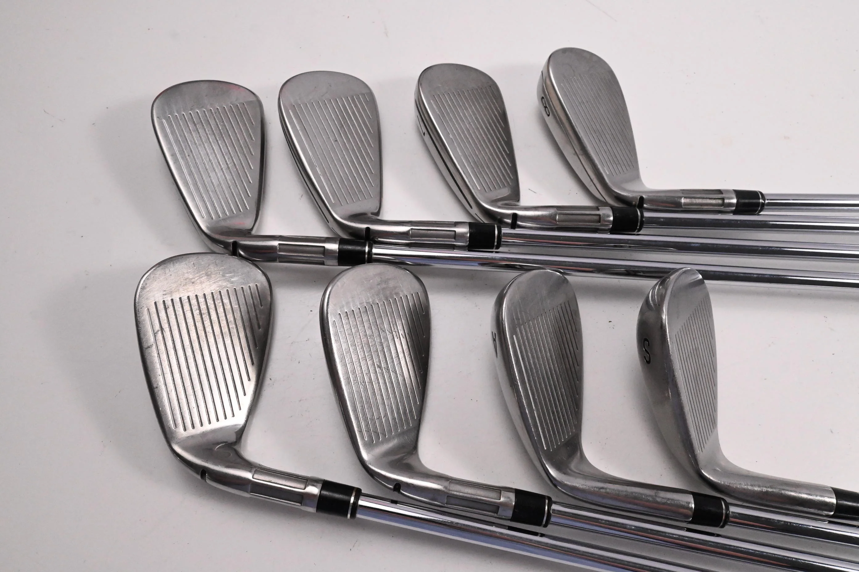 Taylormade M6 Irons / 5-PW+AW+SW / Regular Flex KBS Max 85 Shafts - Image 3