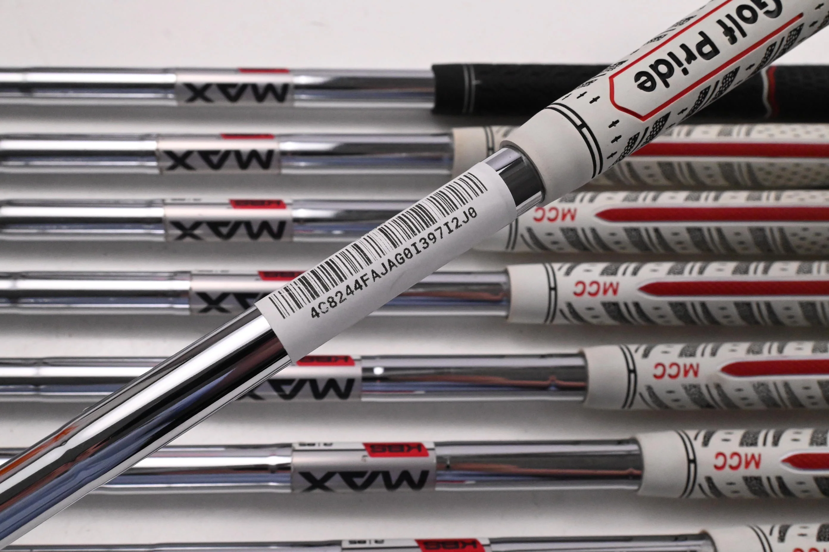 Taylormade M6 Irons / 5-PW+AW+SW / Regular Flex KBS Max 85 Shafts - Image 6