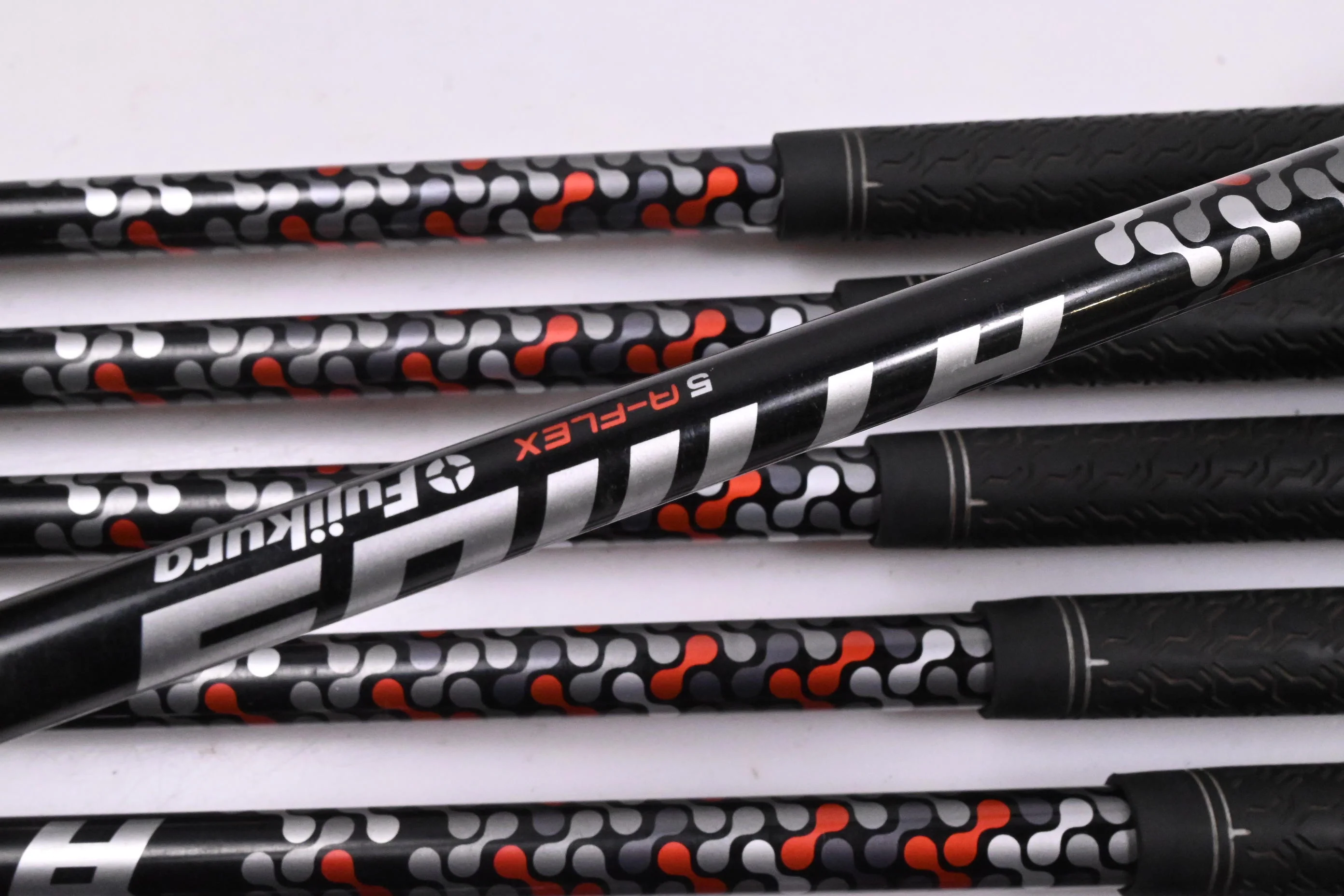 Taylormade M6 Irons / 5-PW+SW / Senior Flex Fujikura Atmos Orange 5 Shafts - Image 5