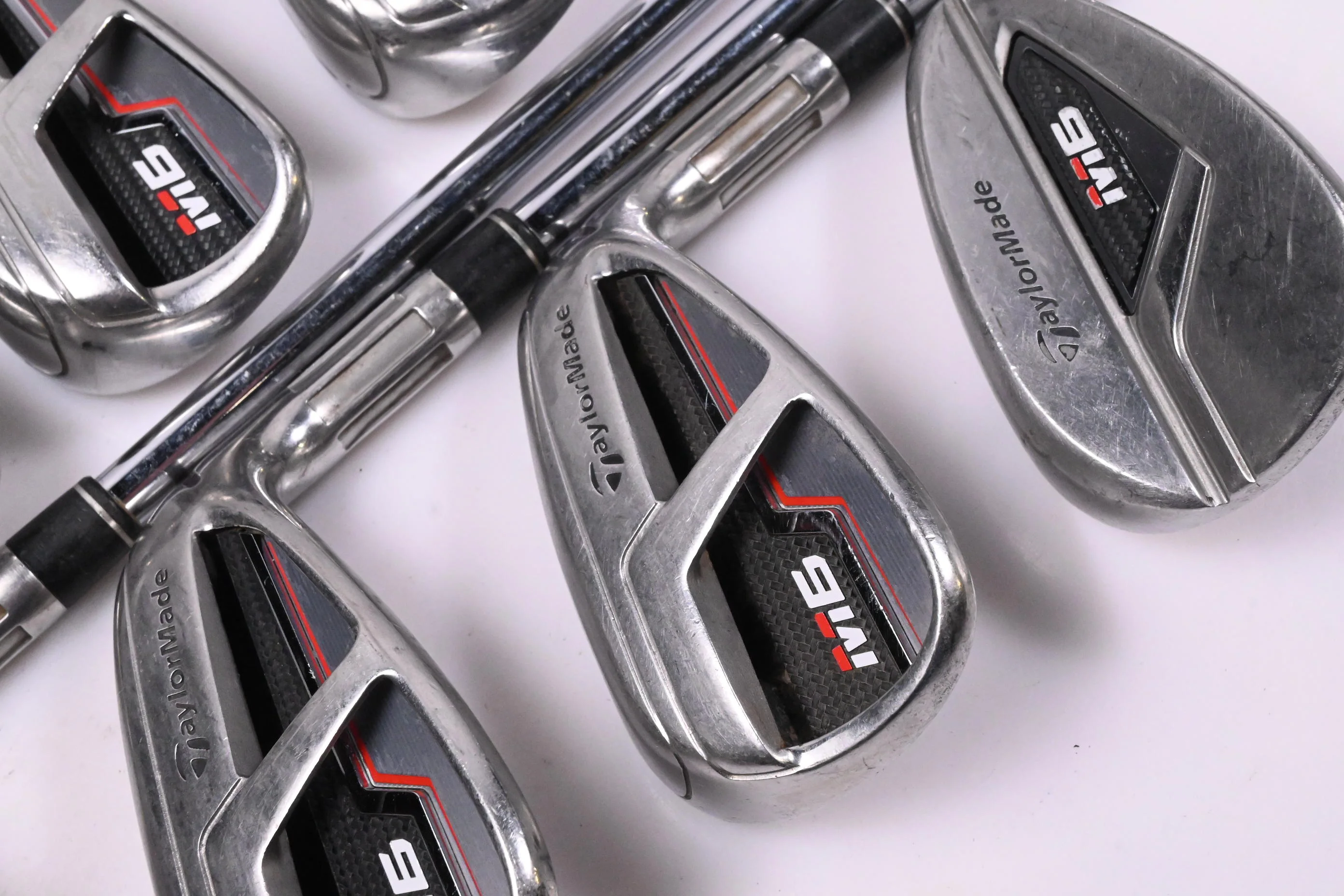 Taylormade M6 Irons / 5-PW+SW / Regular Flex KBS Max 85 Shafts