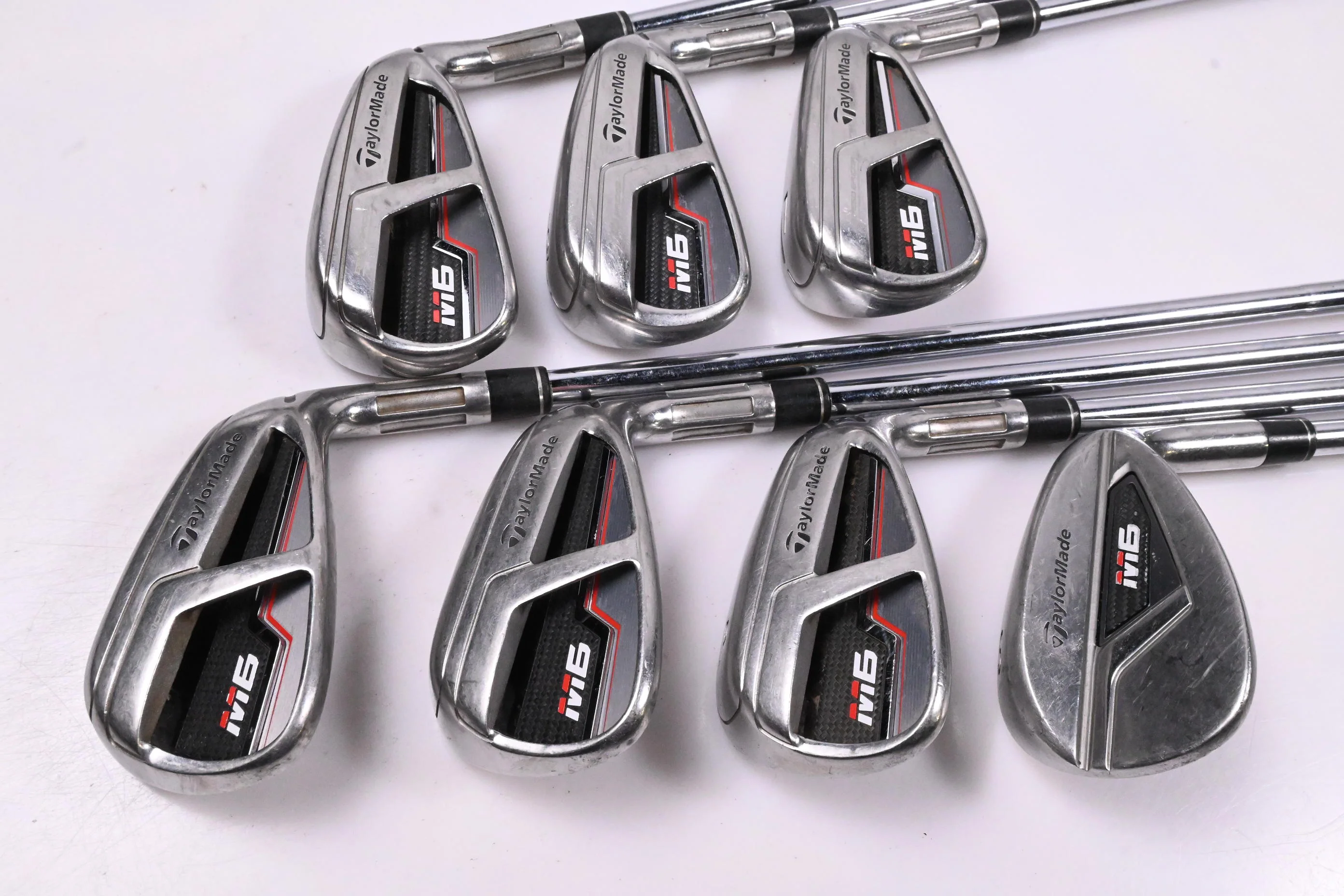 Taylormade M6 Irons / 5-PW+SW / Regular Flex KBS Max 85 Shafts - Image 2