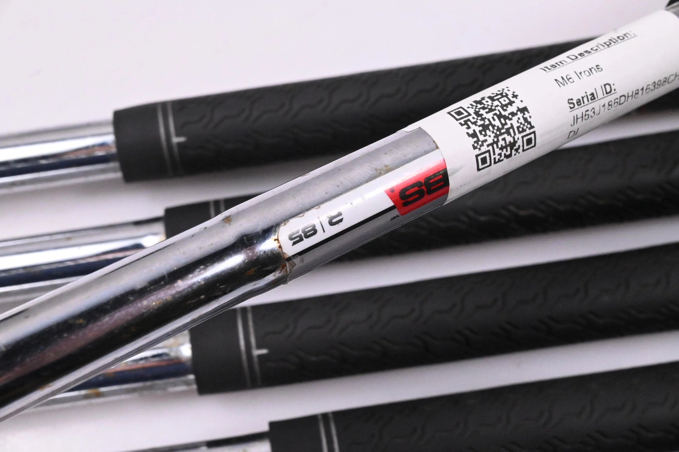 Taylormade M6 Irons / 5-PW+SW / Regular Flex KBS Max 85 Shafts - Image 5