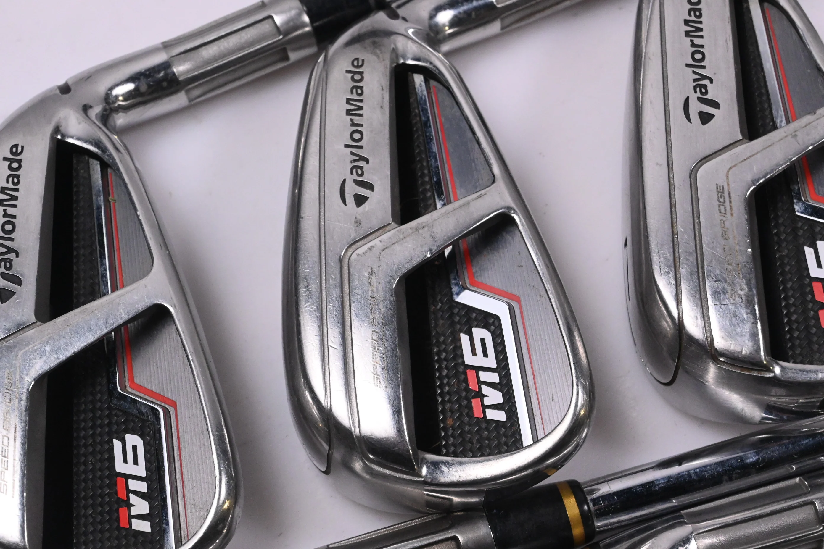 Taylormade M6 Irons / 5-PW / Stiff Flex KBS MAX 85 Shafts