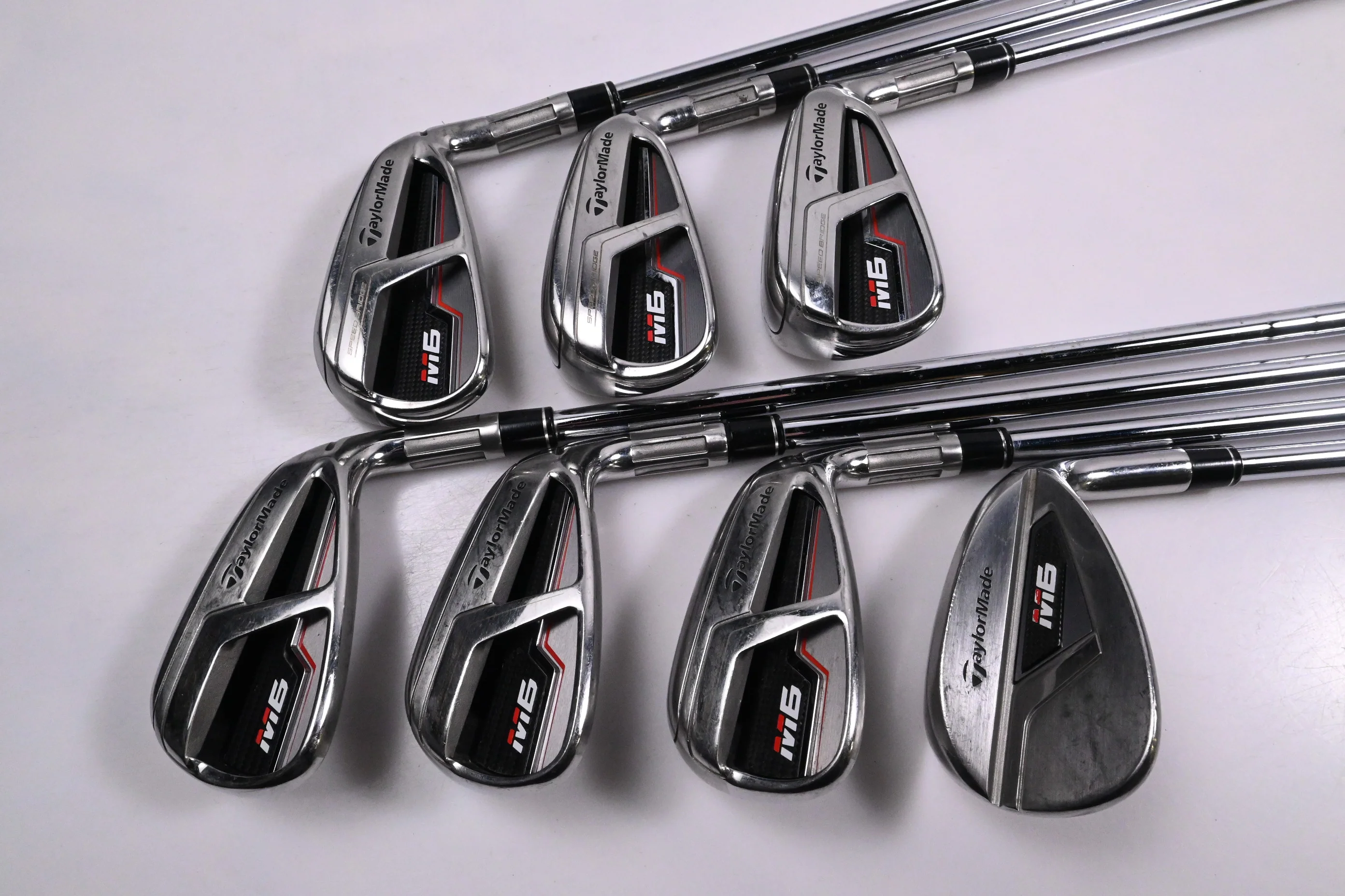 Taylormade M6 Irons / 5-PW+SW / Regular Flex KBS MAX 85 Shafts - Image 2
