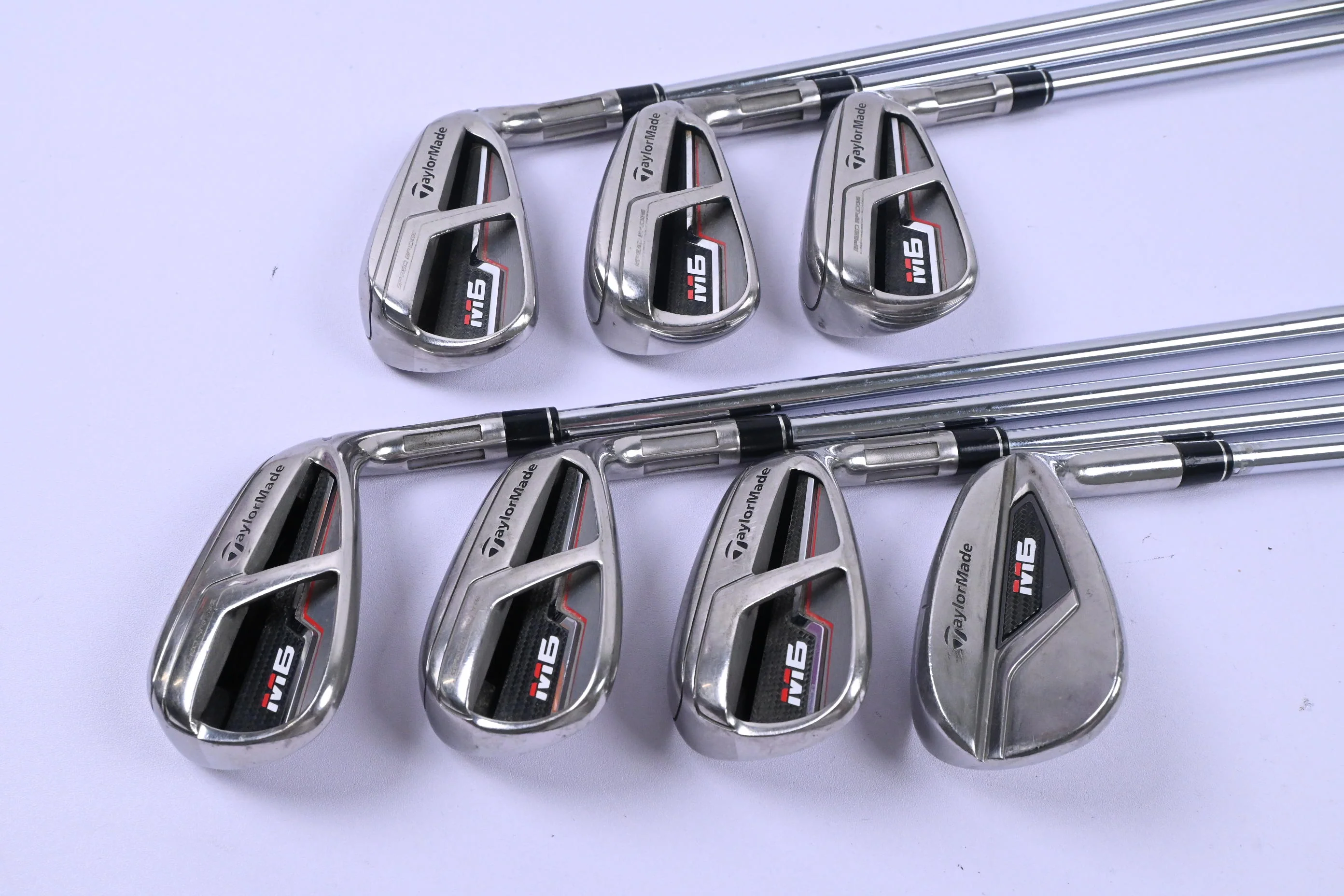 Taylormade M6 Irons / 5-PW+GW / Regular Flex KBS MAX 85 Shafts - Image 2