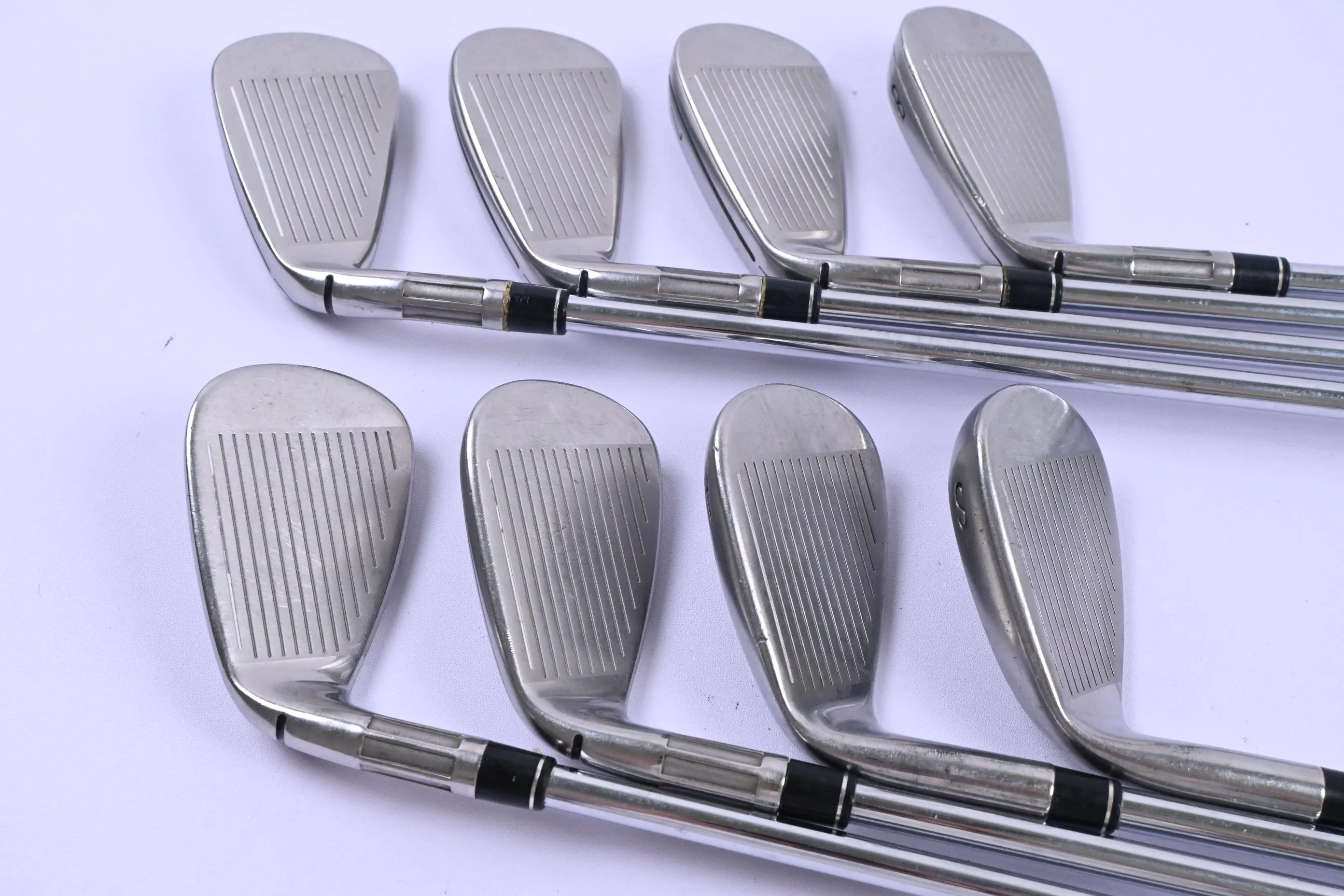 Taylormade M6 Irons / 5-PW+GW+SW / Stiff Flex KBS MAX 85 Shafts - Image 3