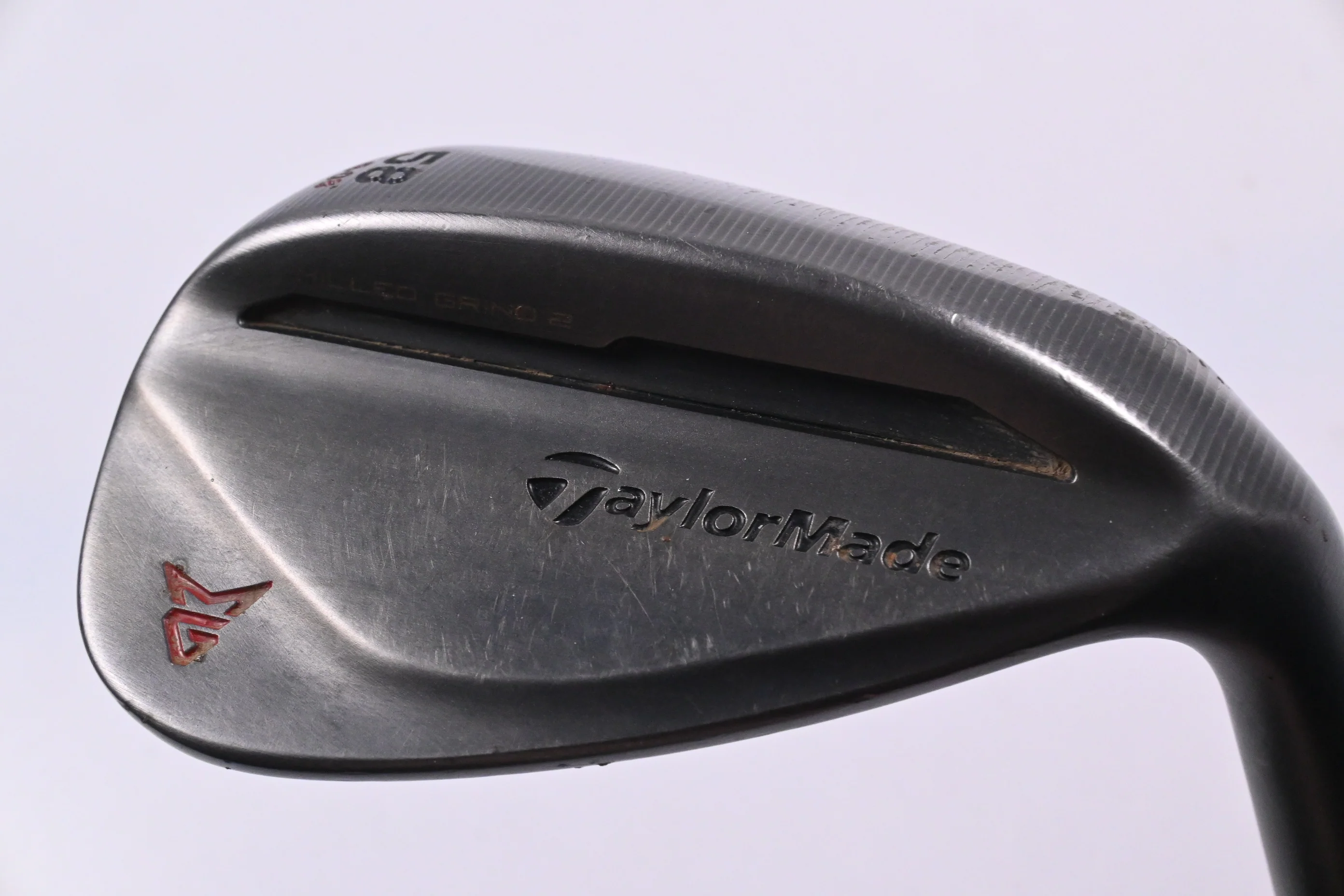 Taylormade Milled Grind 2 Black Lob Wedge / 58 Degree / Stiff Flex Dynamic Gold