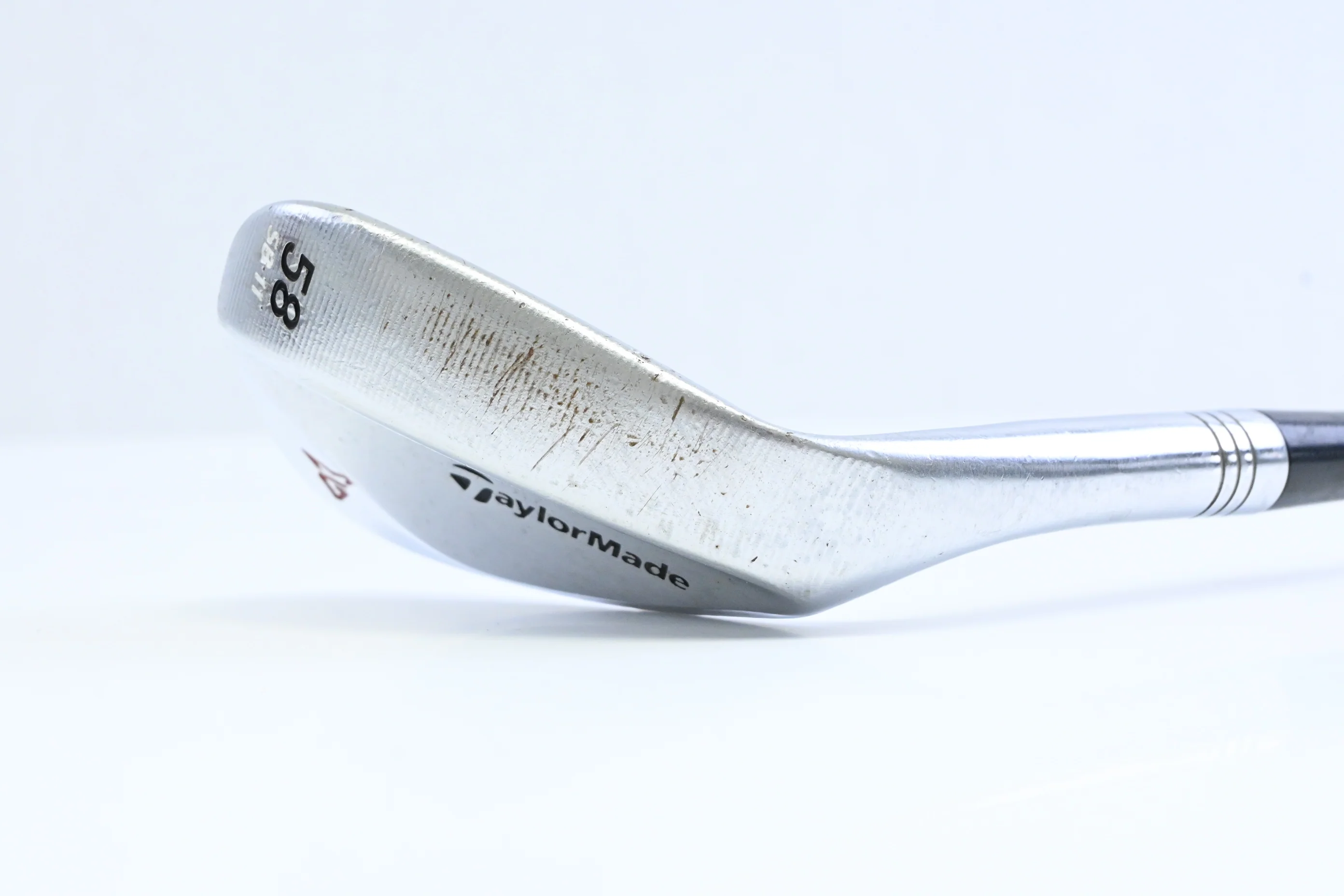 Taylormade Milled Grind 2 Chrome Lob Wedge / 58 Degree / Stiff Flex KBS Tour 90 - Image 3