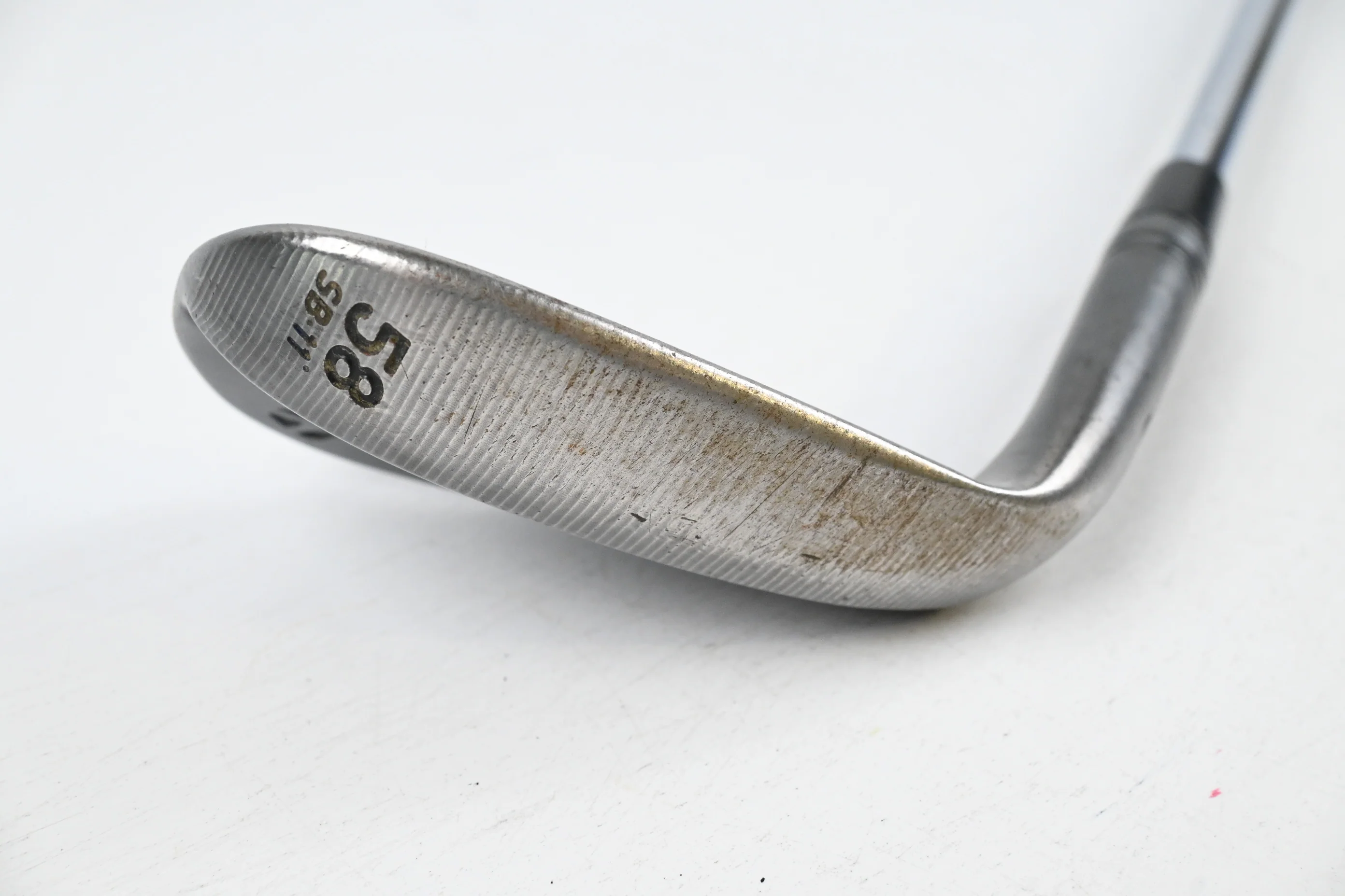 Taylormade Milled Grind 3 Black Lob Wedge / 58 Degree / Stiff Flex N.S.PRO 120 - Image 3