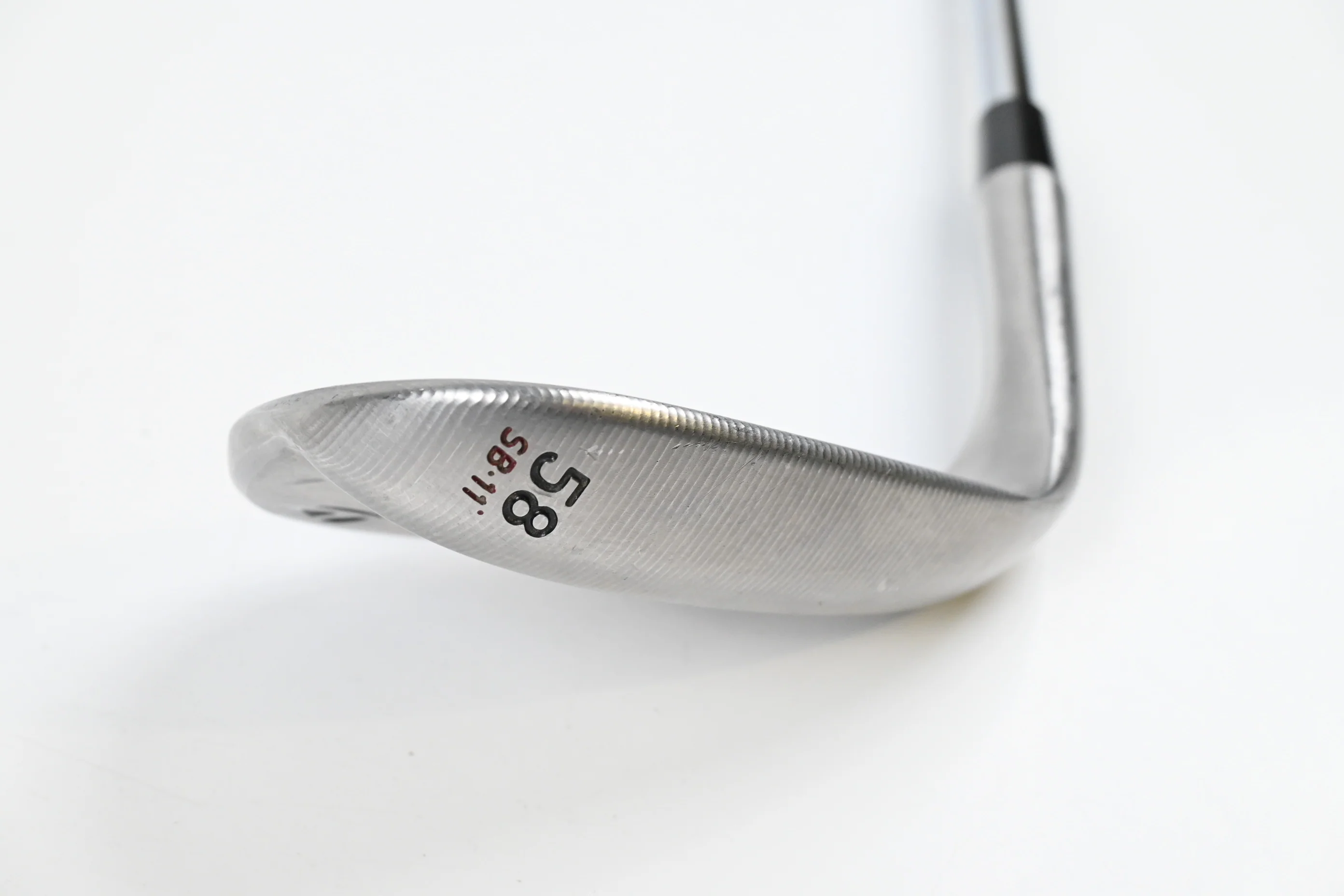 Taylormade Milled Grind 3 Chrome Lob Wedge / 58 Degree / Wedge Flex KBS Shaft - Image 3