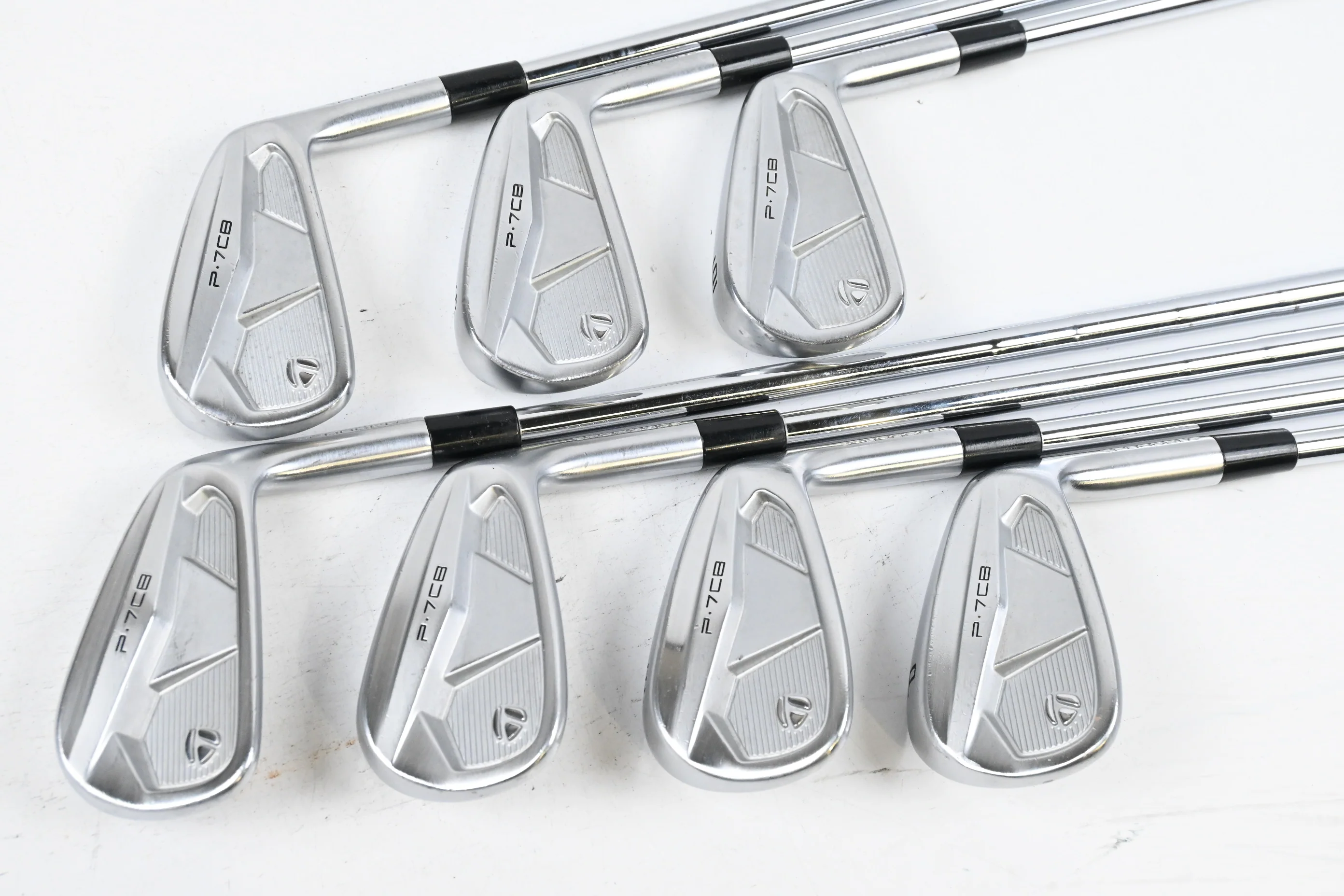 Taylormade P.7CB Irons / 4-PW / Stiff Flex KBS Tour Shafts - Image 2