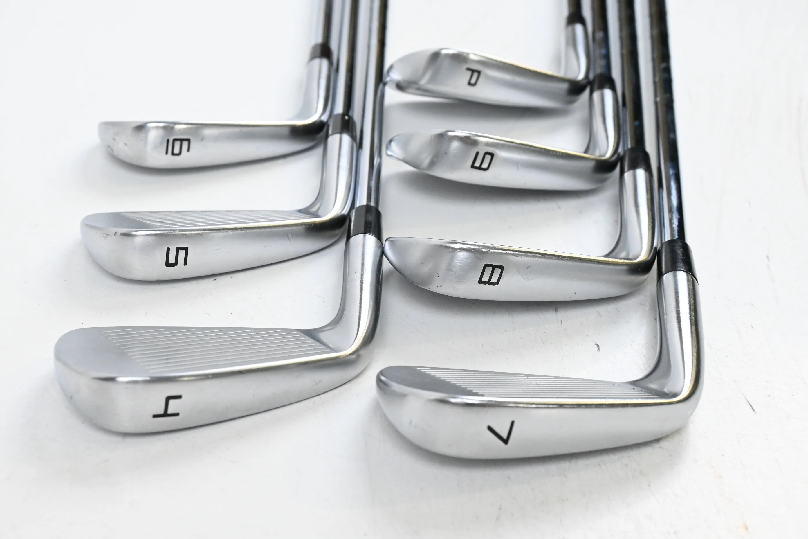 Taylormade P.7CB Irons / 4-PW / Stiff Flex KBS Tour Shafts - Image 4