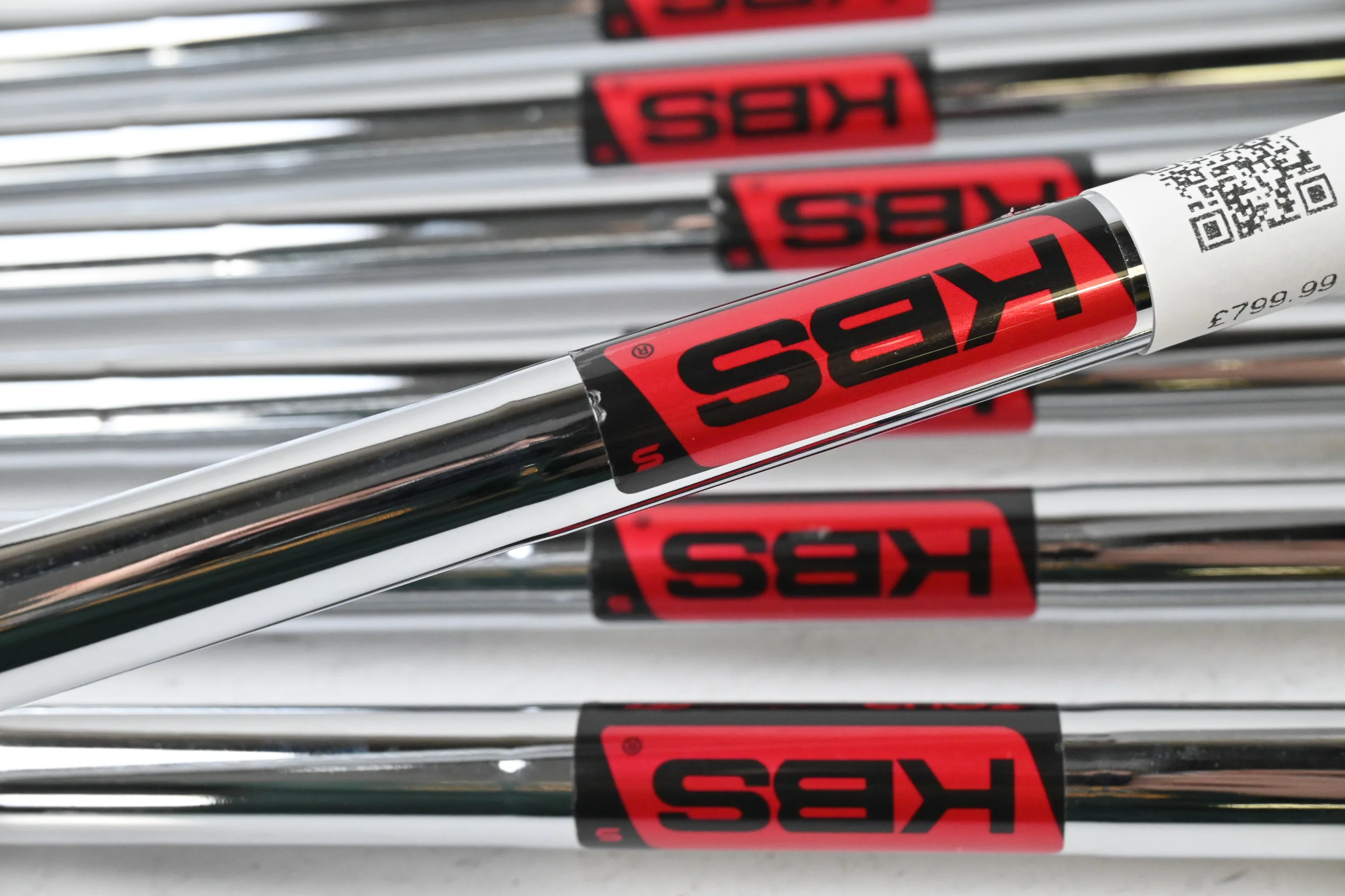 Taylormade P.7CB Irons / 4-PW / Stiff Flex KBS Tour Shafts - Image 5