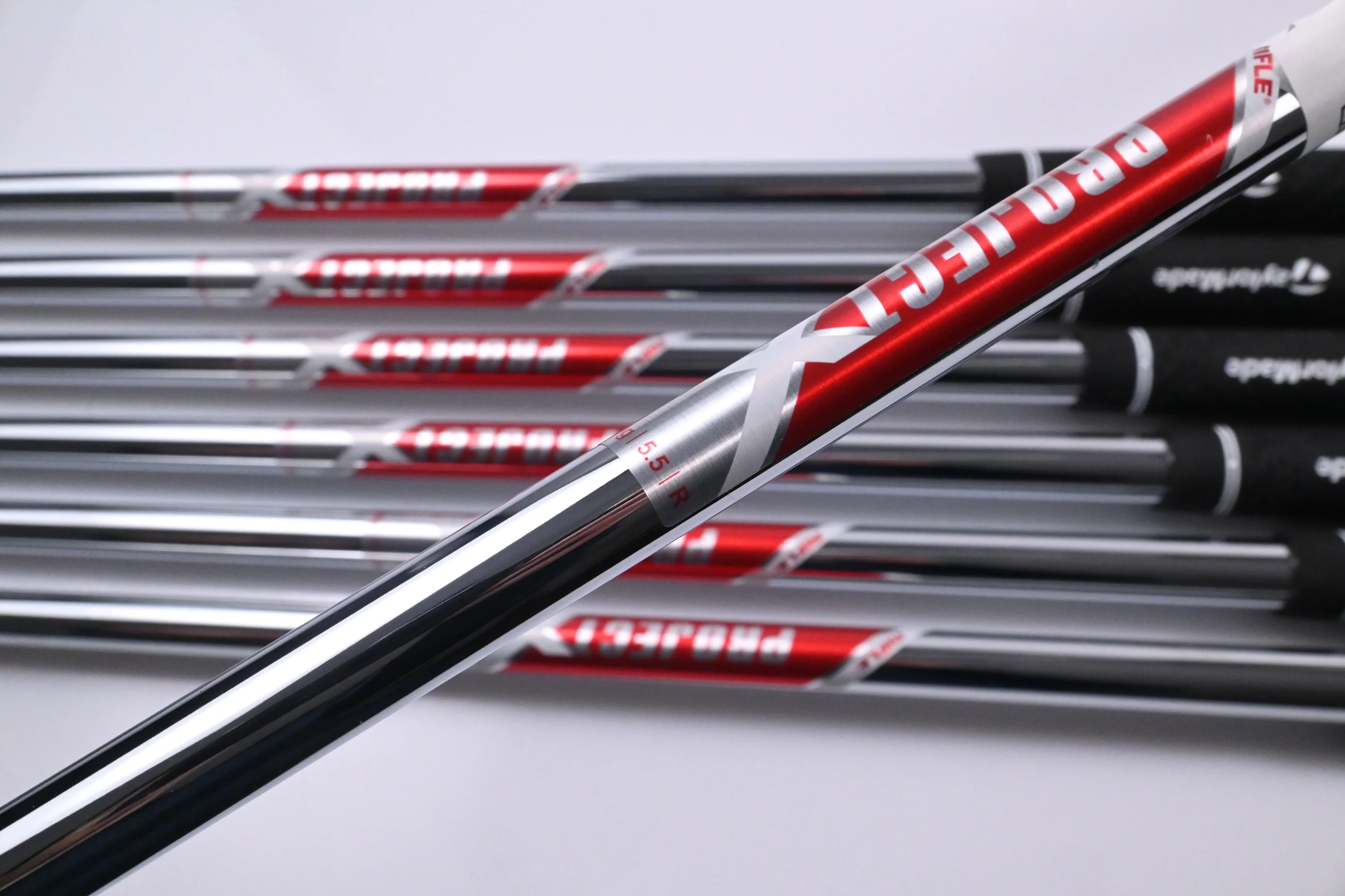 Taylormade P.7CB Irons / 4-PW / Regular Flex Project X Rifle Red 100 Shafts - Image 5