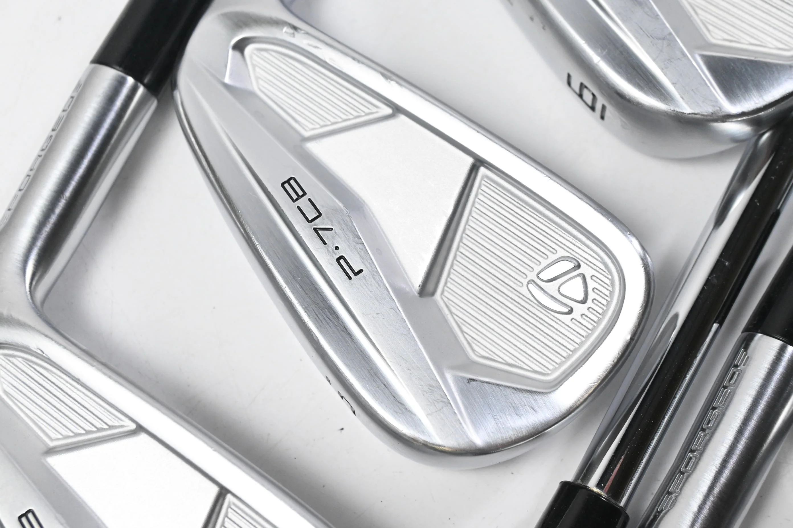 Taylormade P.7CB Irons / 4-PW / Stiff Flex KBS Tour Shafts
